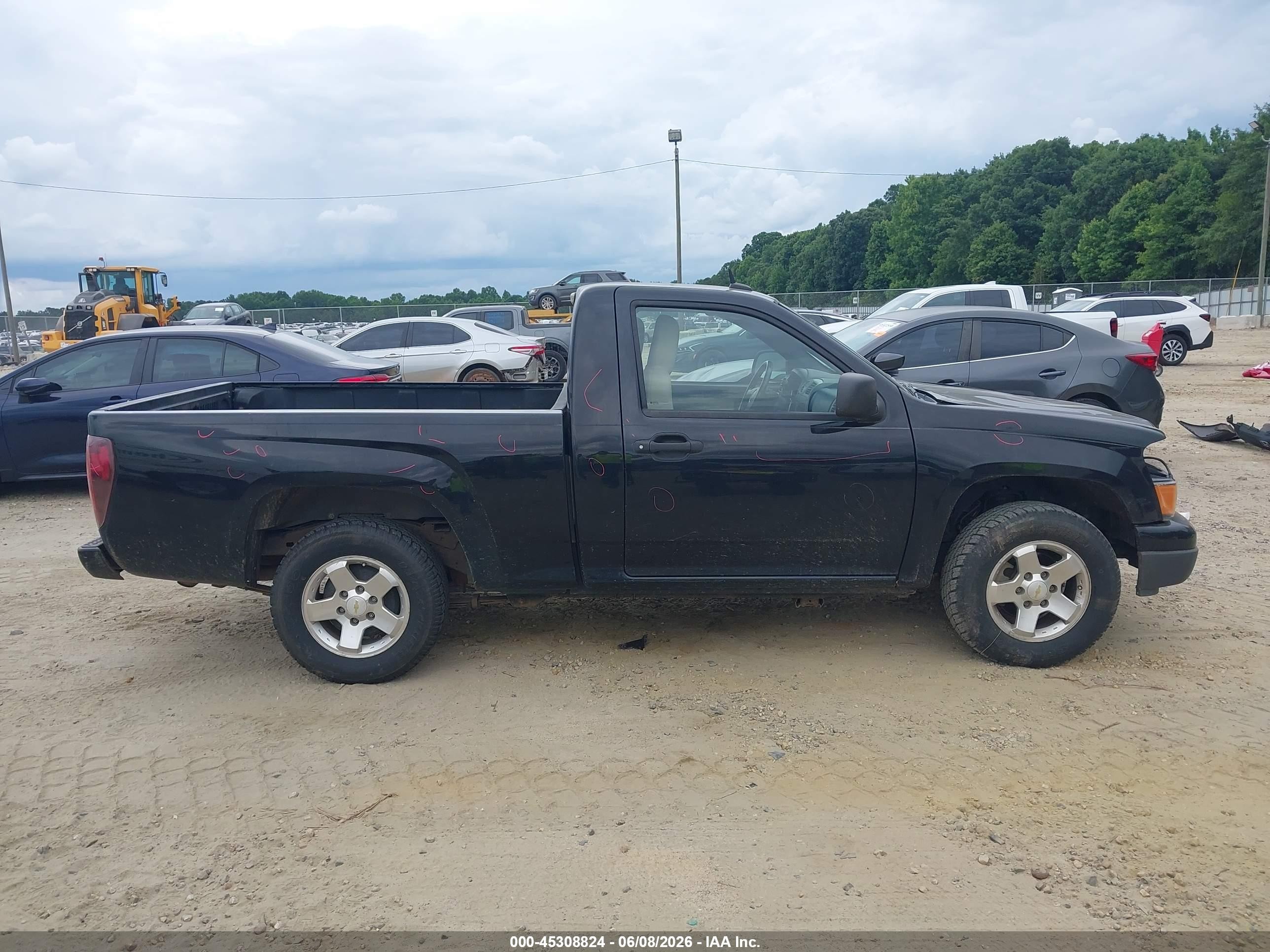 2012 Chevrolet Colorado Lt Black vin: 1GCCSCF90C8120773