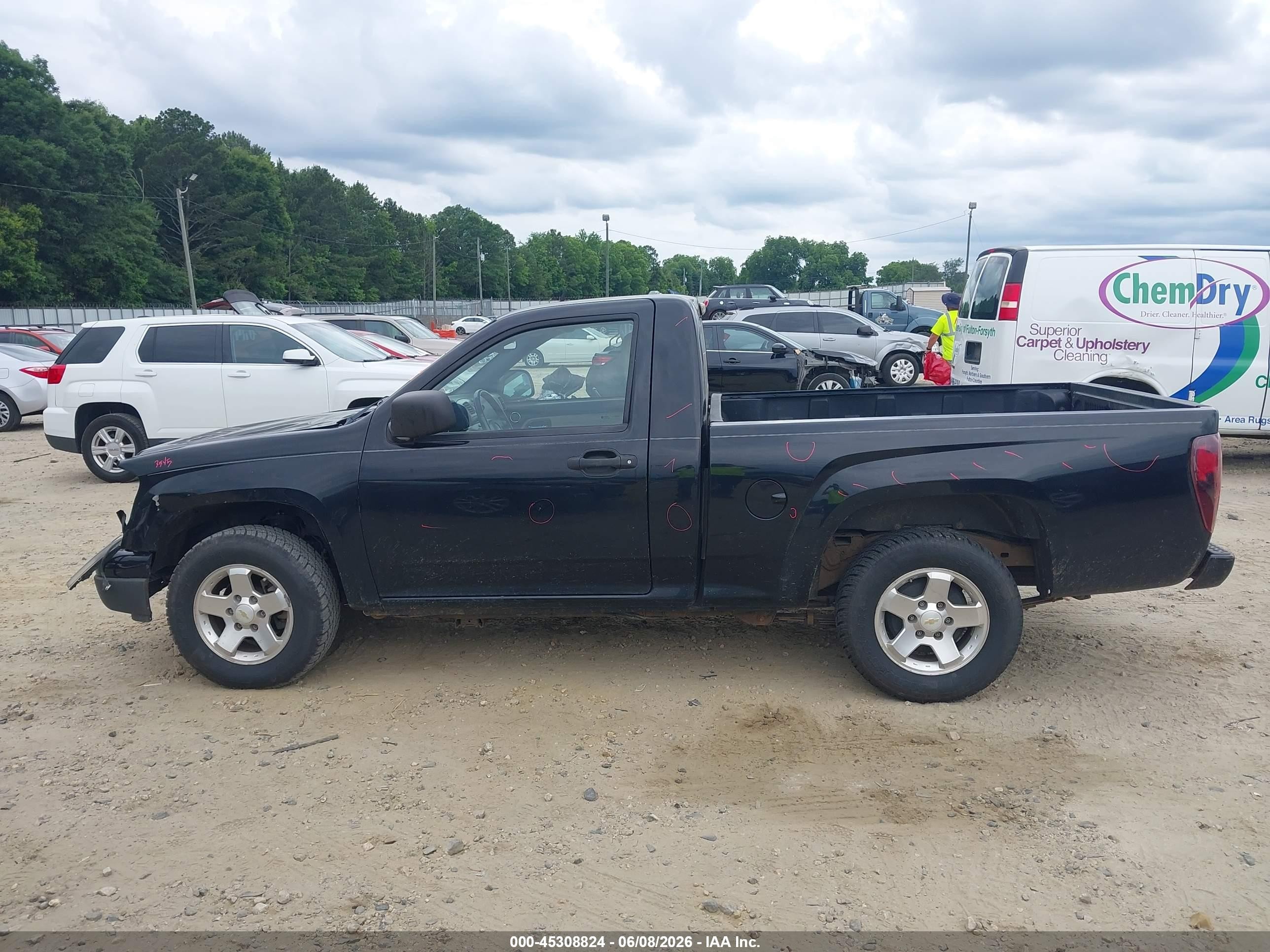 2012 Chevrolet Colorado Lt Black vin: 1GCCSCF90C8120773
