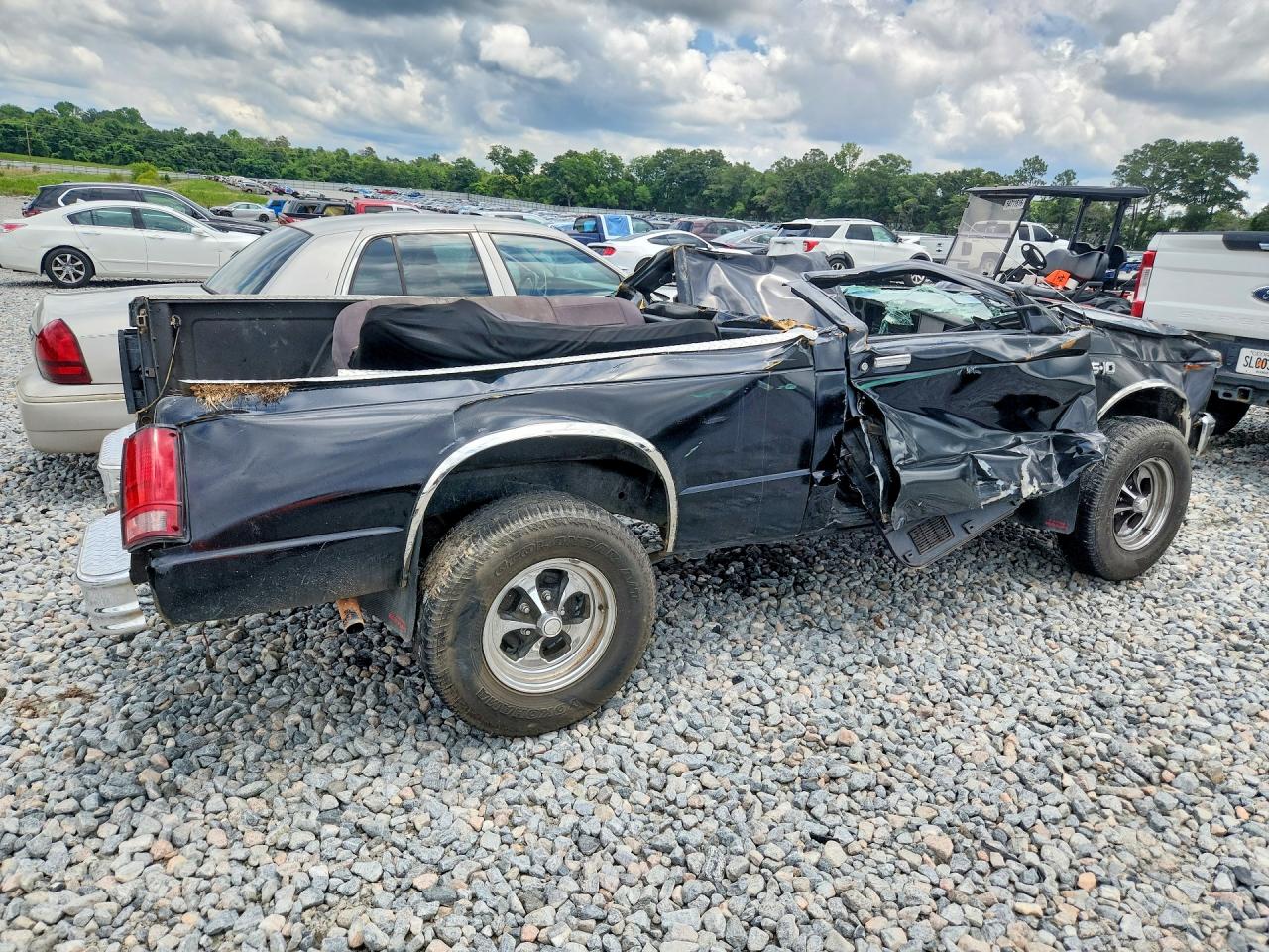 1984 Chevrolet S Truck S10 Black vin: 1GCCT14B3E2129559