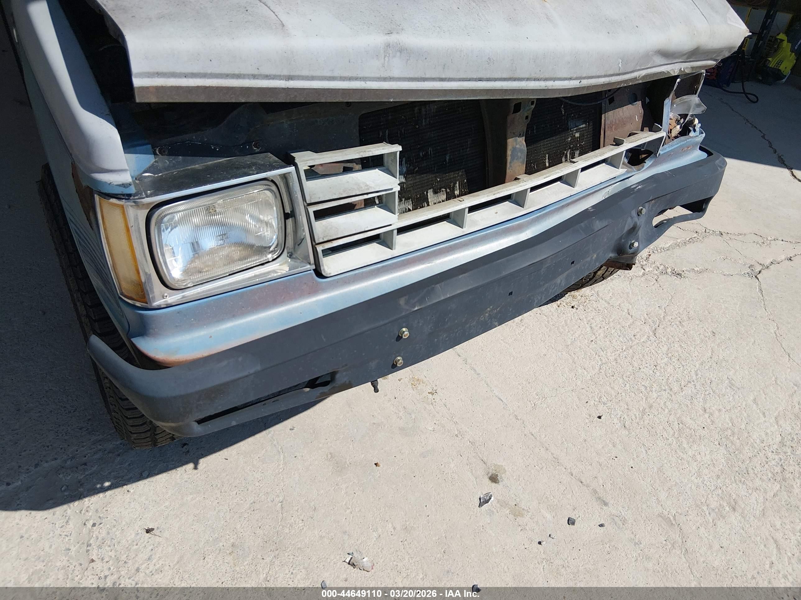 1985 Chevrolet S Truck S10 Blue vin: 1GCCT14B5F2178635