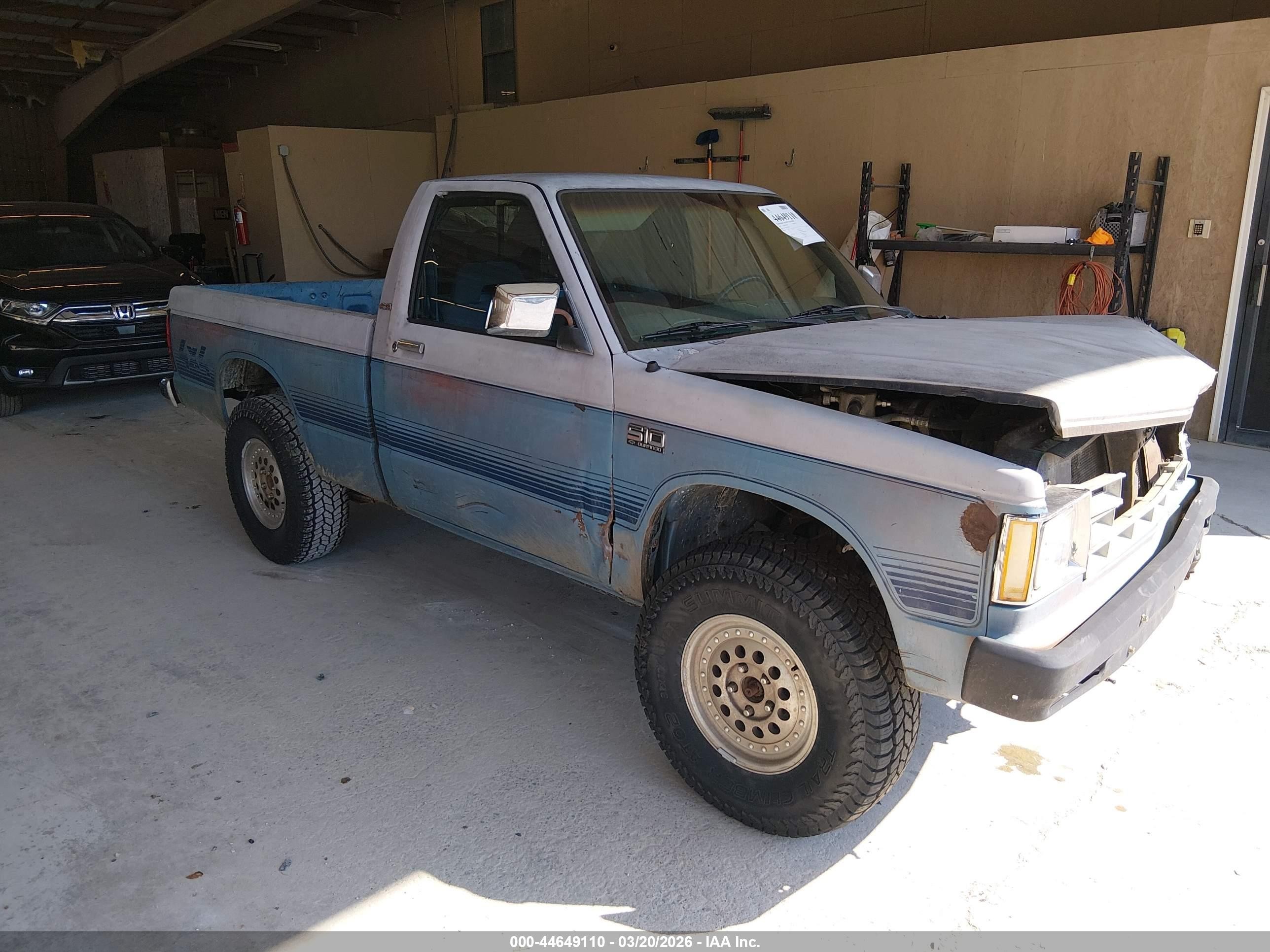 1985 Chevrolet S Truck S10 Blue vin: 1GCCT14B5F2178635