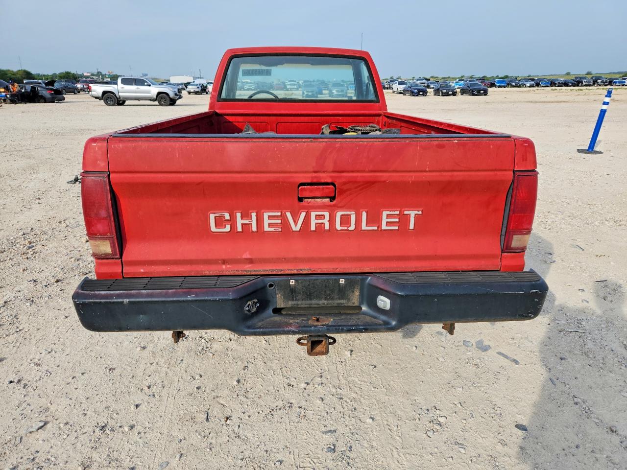 1987 Chevrolet S Truck S10 Red vin: 1GCCT14R2H8172868
