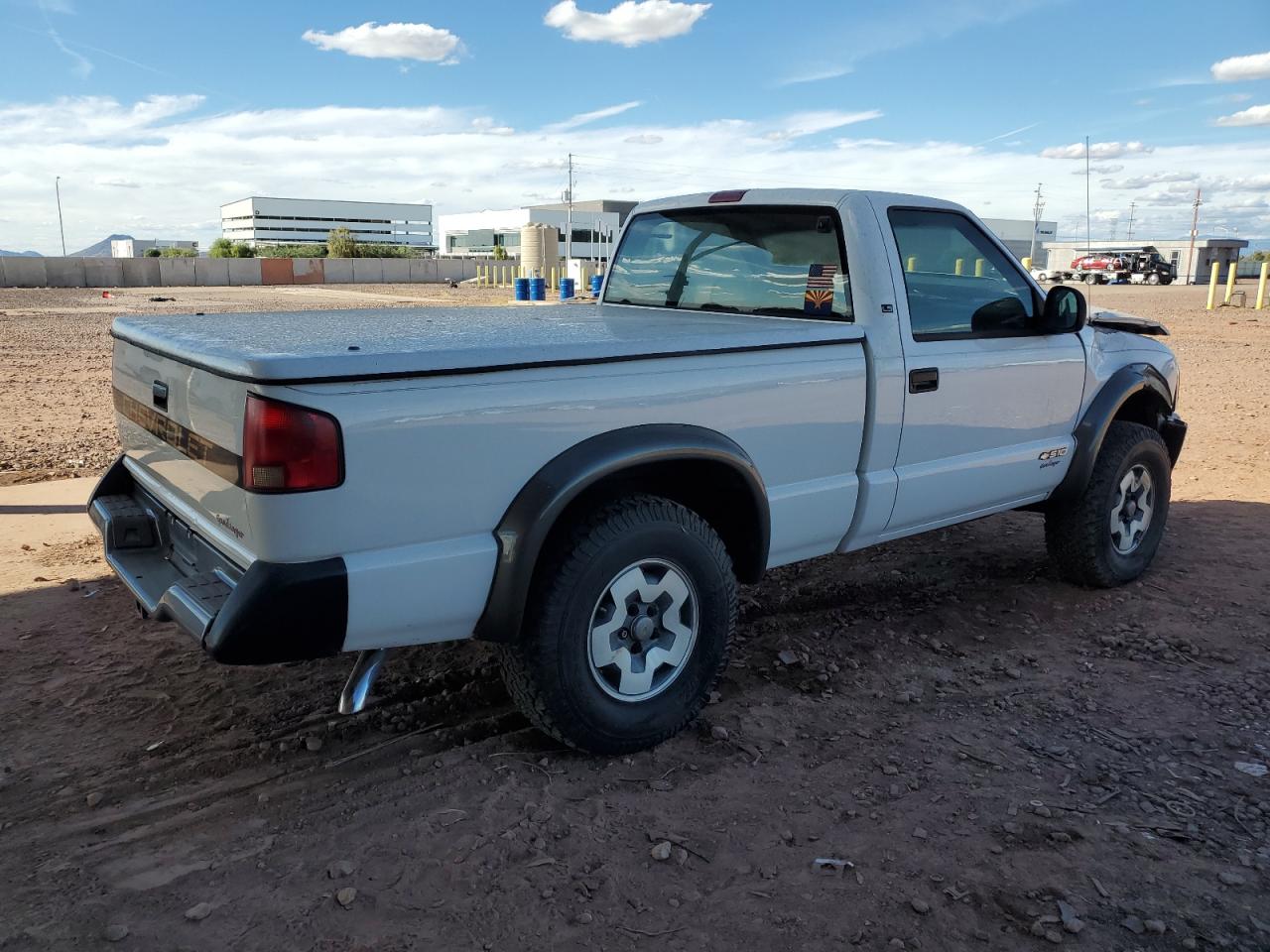 1995 Chevrolet S Truck S10 White vin: 1GCCT14W2S8136790