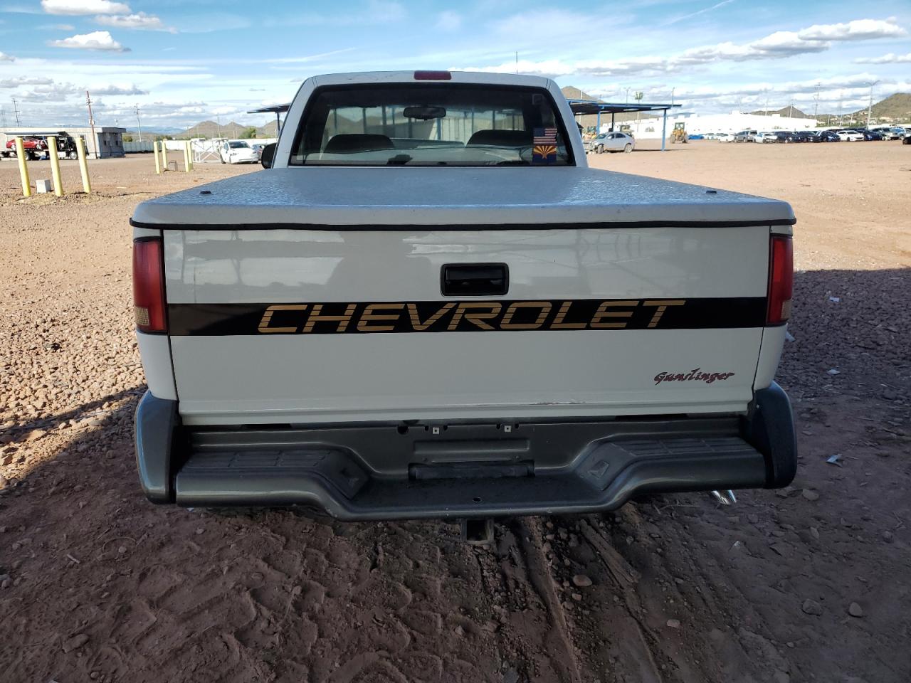 1995 Chevrolet S Truck S10 White vin: 1GCCT14W2S8136790