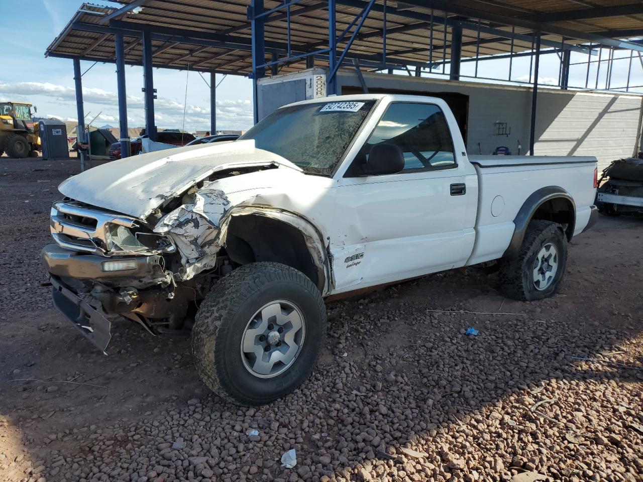 1995 Chevrolet S Truck S10 White vin: 1GCCT14W2S8136790