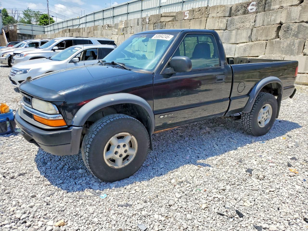 1999 Chevrolet S Truck S10 Black vin: 1GCCT14W5XK174251