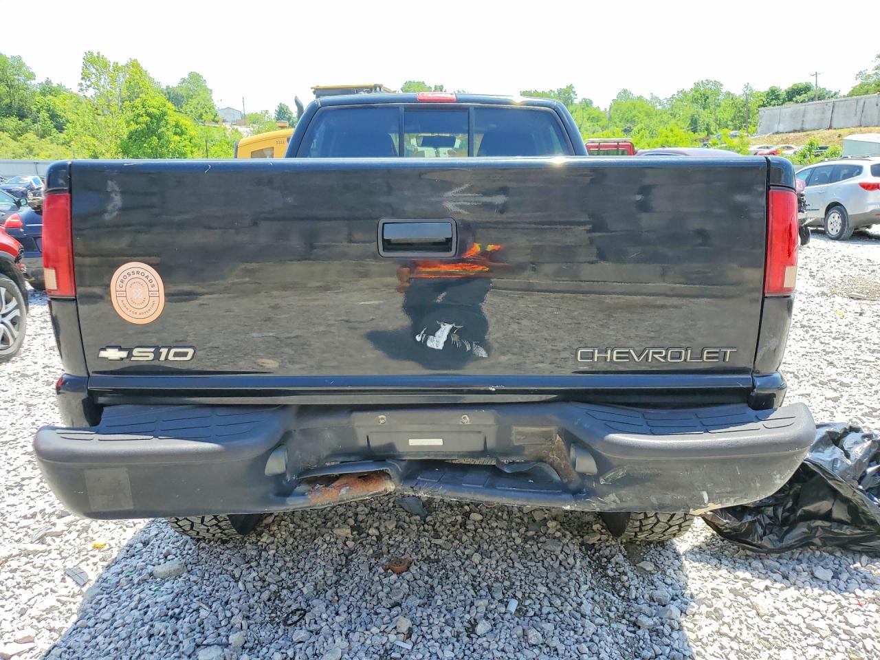 1999 Chevrolet S Truck S10 Black vin: 1GCCT14W5XK174251