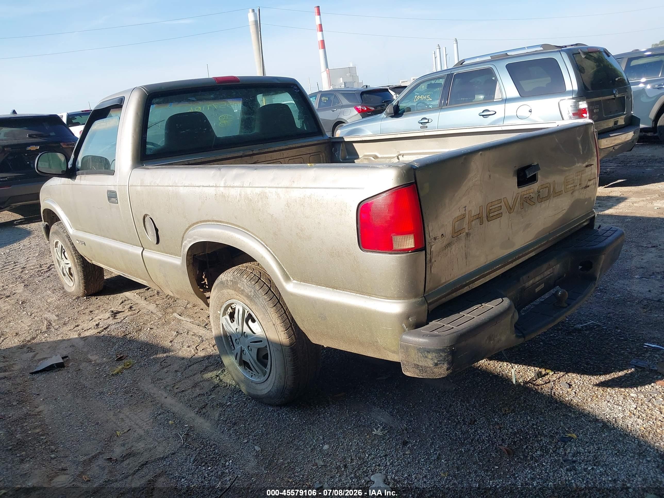 1998 Chevrolet S-10 Fleetside Pewter vin: 1GCCT14X2WK130988
