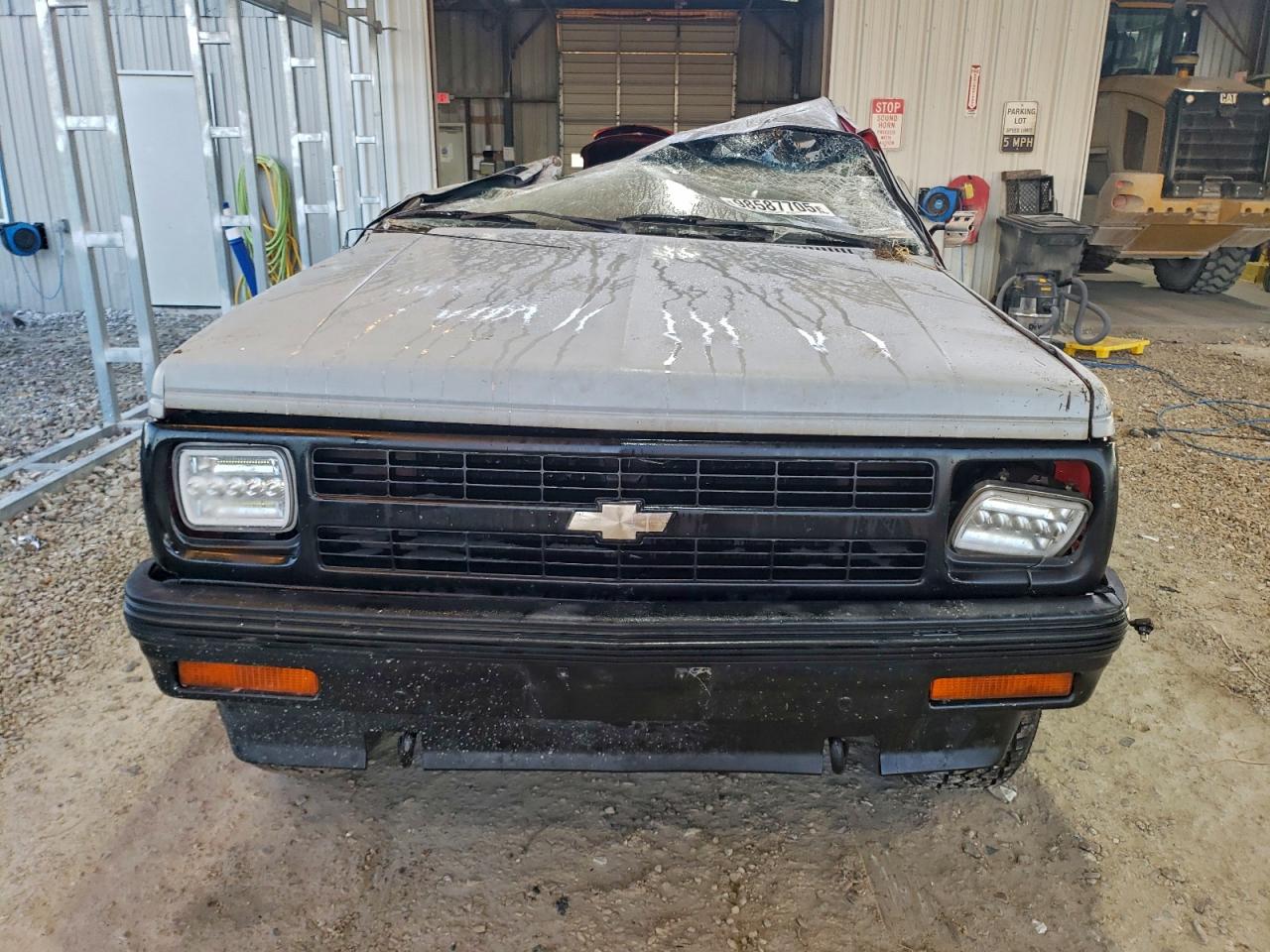 1991 Chevrolet S Truck S10 Gray vin: 1GCCT14Z2M8267005