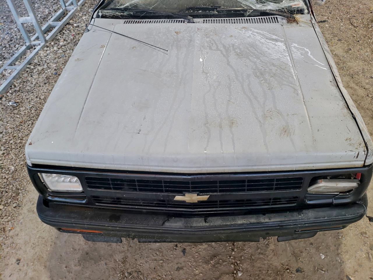 1991 Chevrolet S Truck S10 Gray vin: 1GCCT14Z2M8267005
