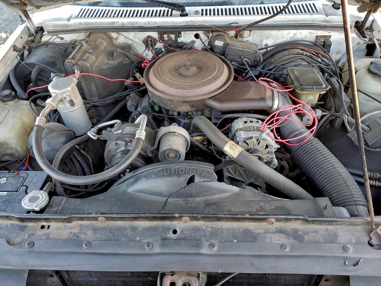 1991 Chevrolet S Truck S10 White vin: 1GCCT14Z4M8248729