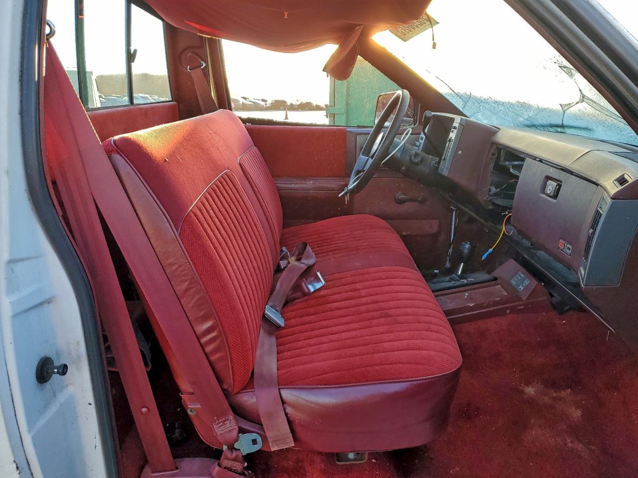 1991 Chevrolet S Truck S10 White vin: 1GCCT14Z4M8248729