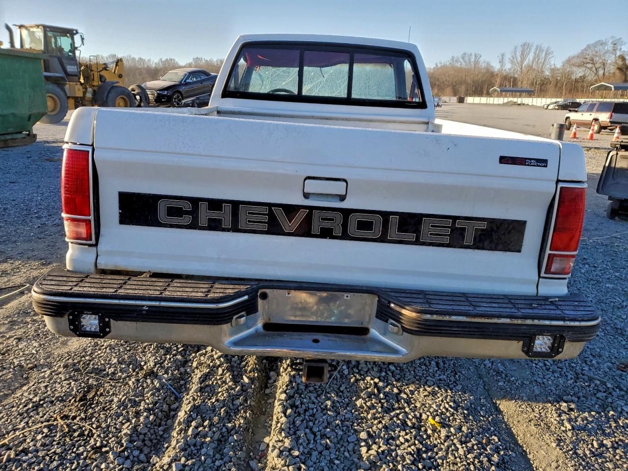 1991 Chevrolet S Truck S10 White vin: 1GCCT14Z4M8248729
