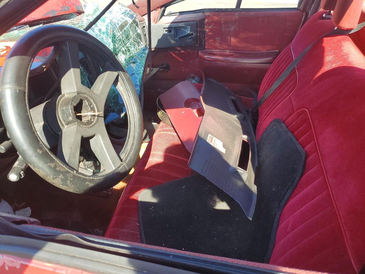 1992 Chevrolet S Truck S10 Red vin: 1GCCT14Z7N0118105
