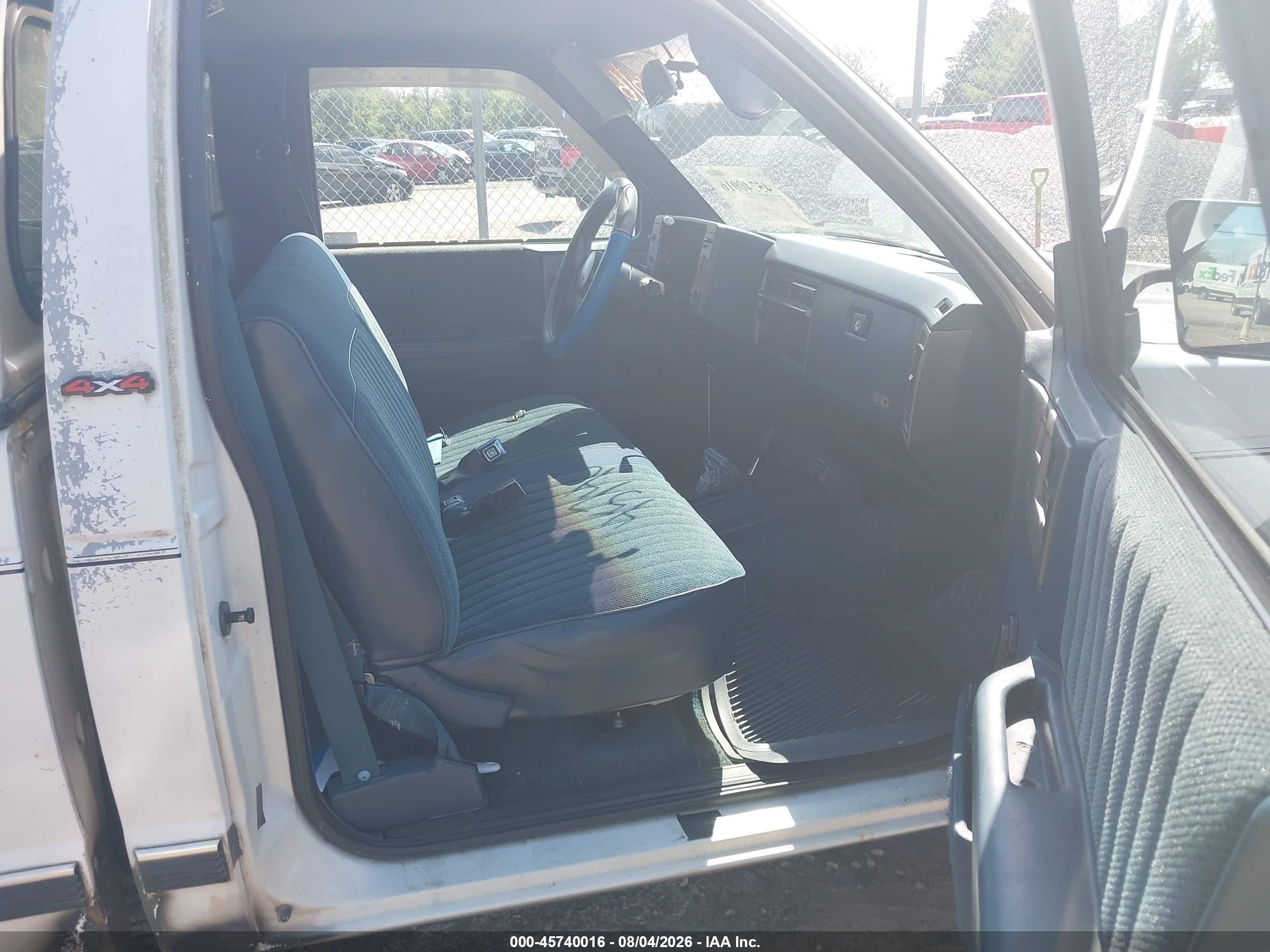 1991 Chevrolet S Truck S10 Белый vin: 1GCCT14Z9M2137256