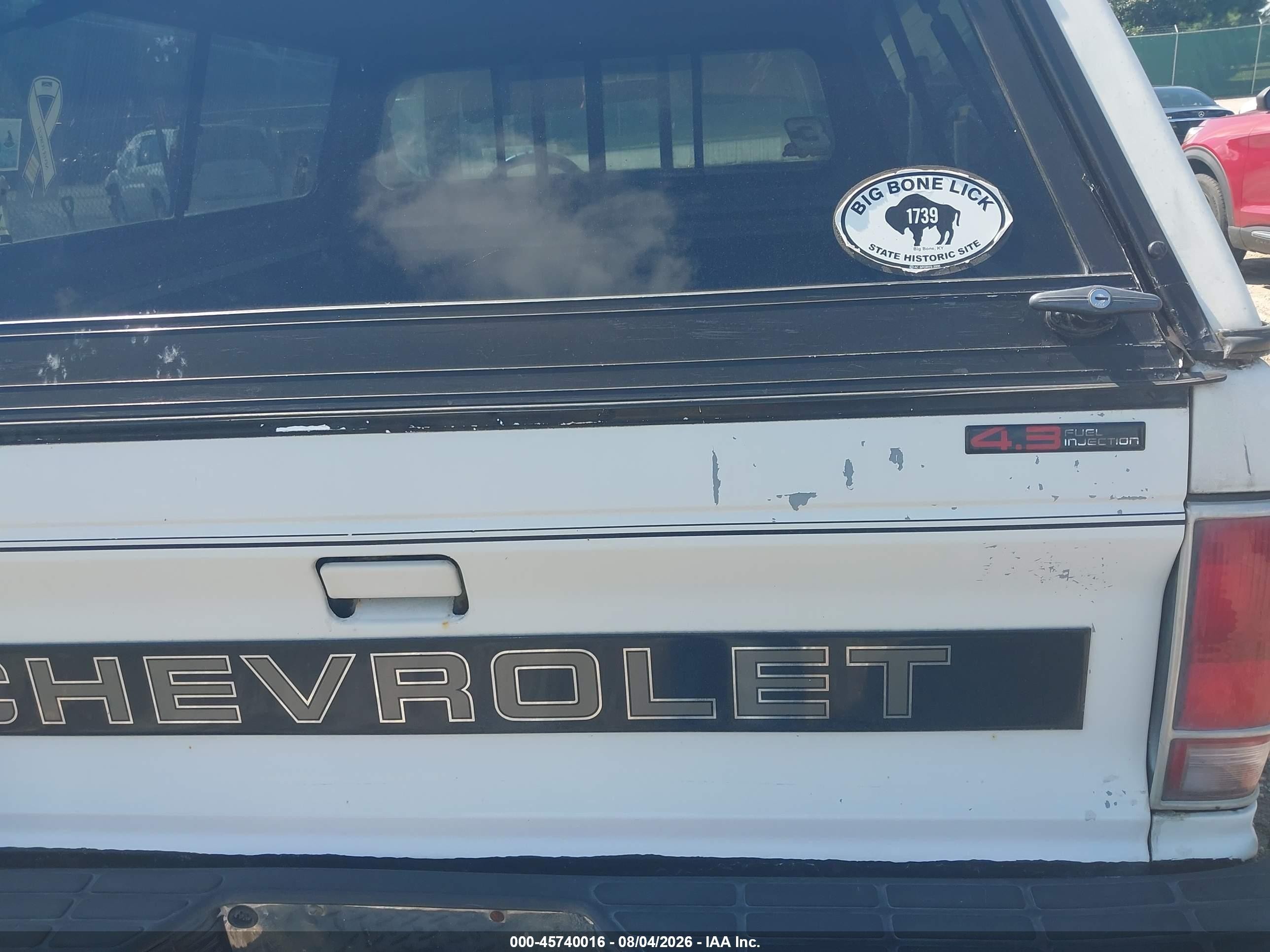 1991 Chevrolet S Truck S10 Белый vin: 1GCCT14Z9M2137256