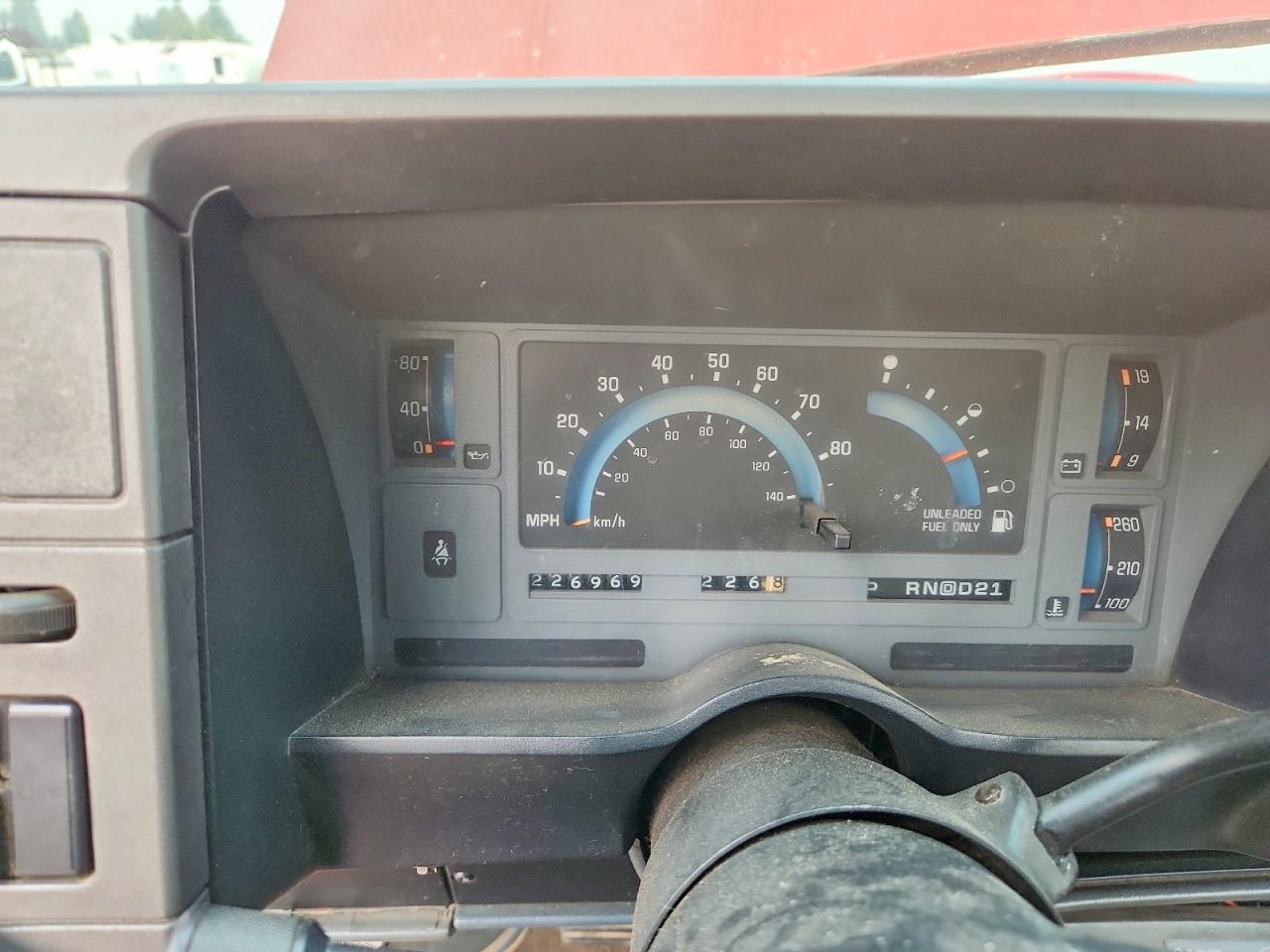 1992 Chevrolet S Truck S10 Red vin: 1GCCT14Z9N8210270