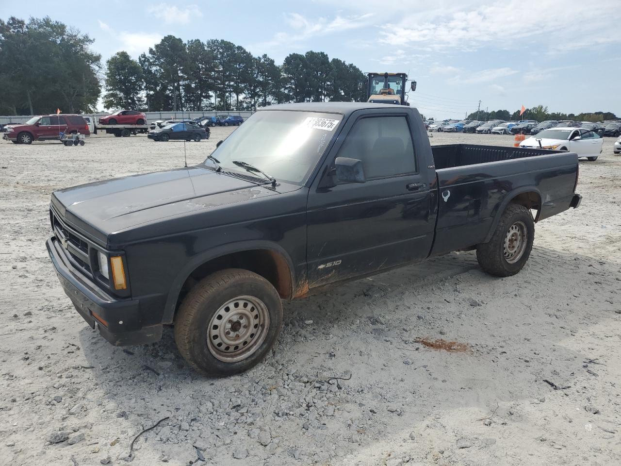 1991 Chevrolet S Truck S10 Black vin: 1GCCT14ZXM2306104