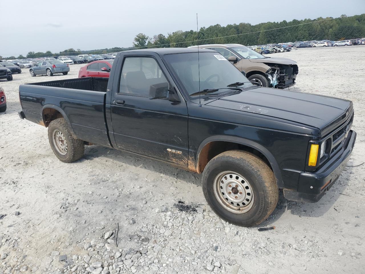 1991 Chevrolet S Truck S10 Black vin: 1GCCT14ZXM2306104