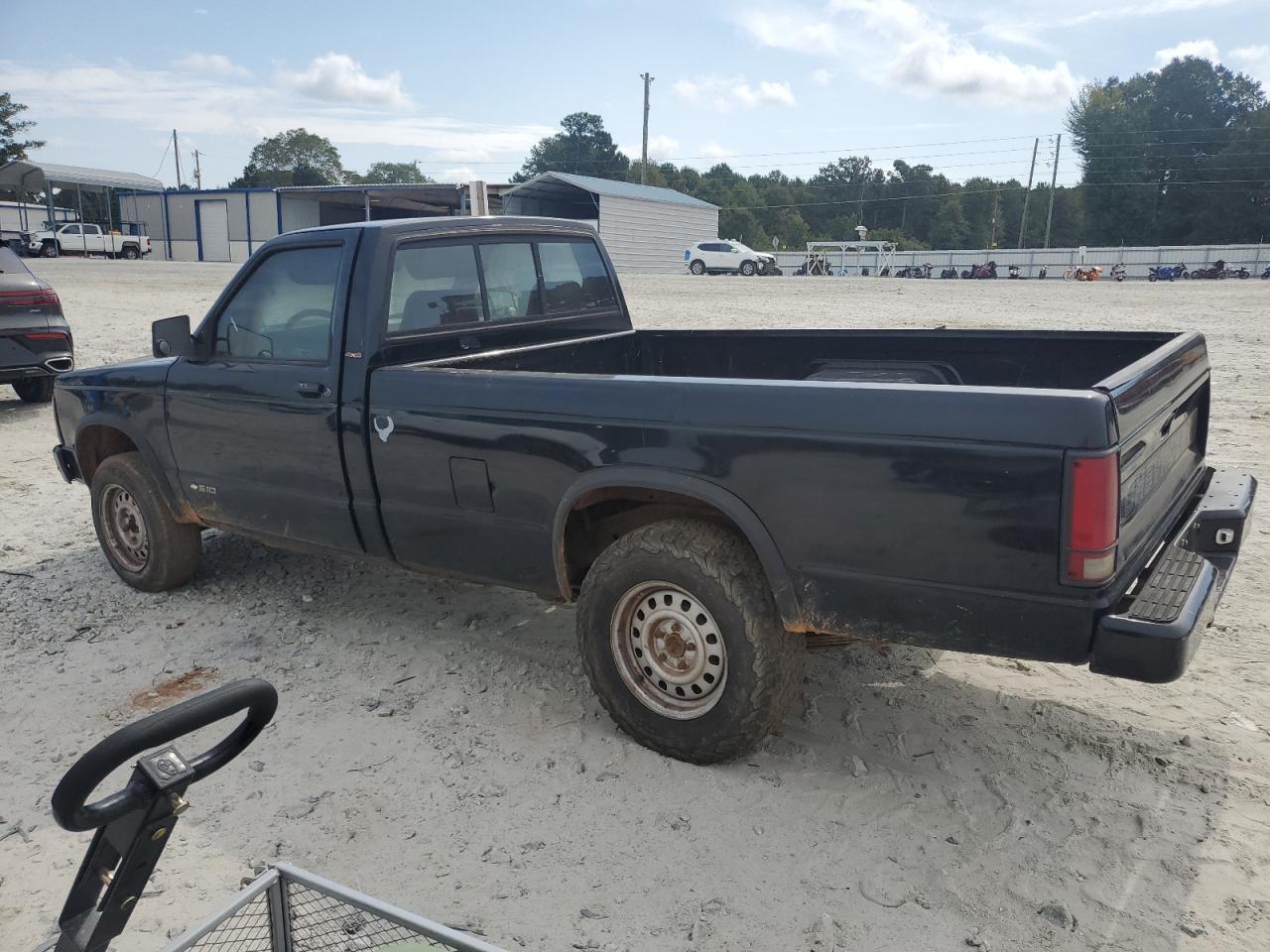 1991 Chevrolet S Truck S10 Black vin: 1GCCT14ZXM2306104