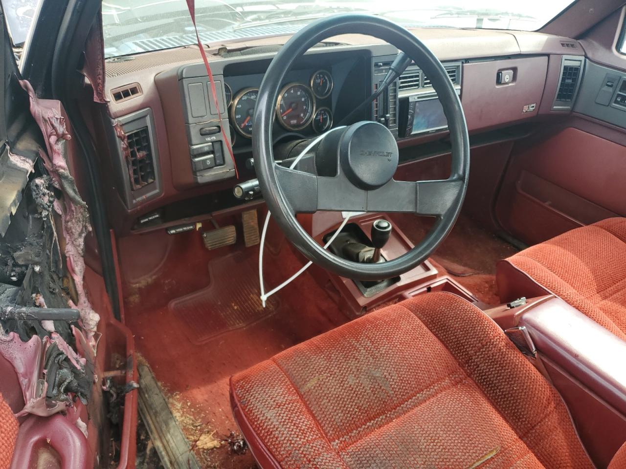 1991 Chevrolet S Truck S10 Black vin: 1GCCT14ZXM2306104