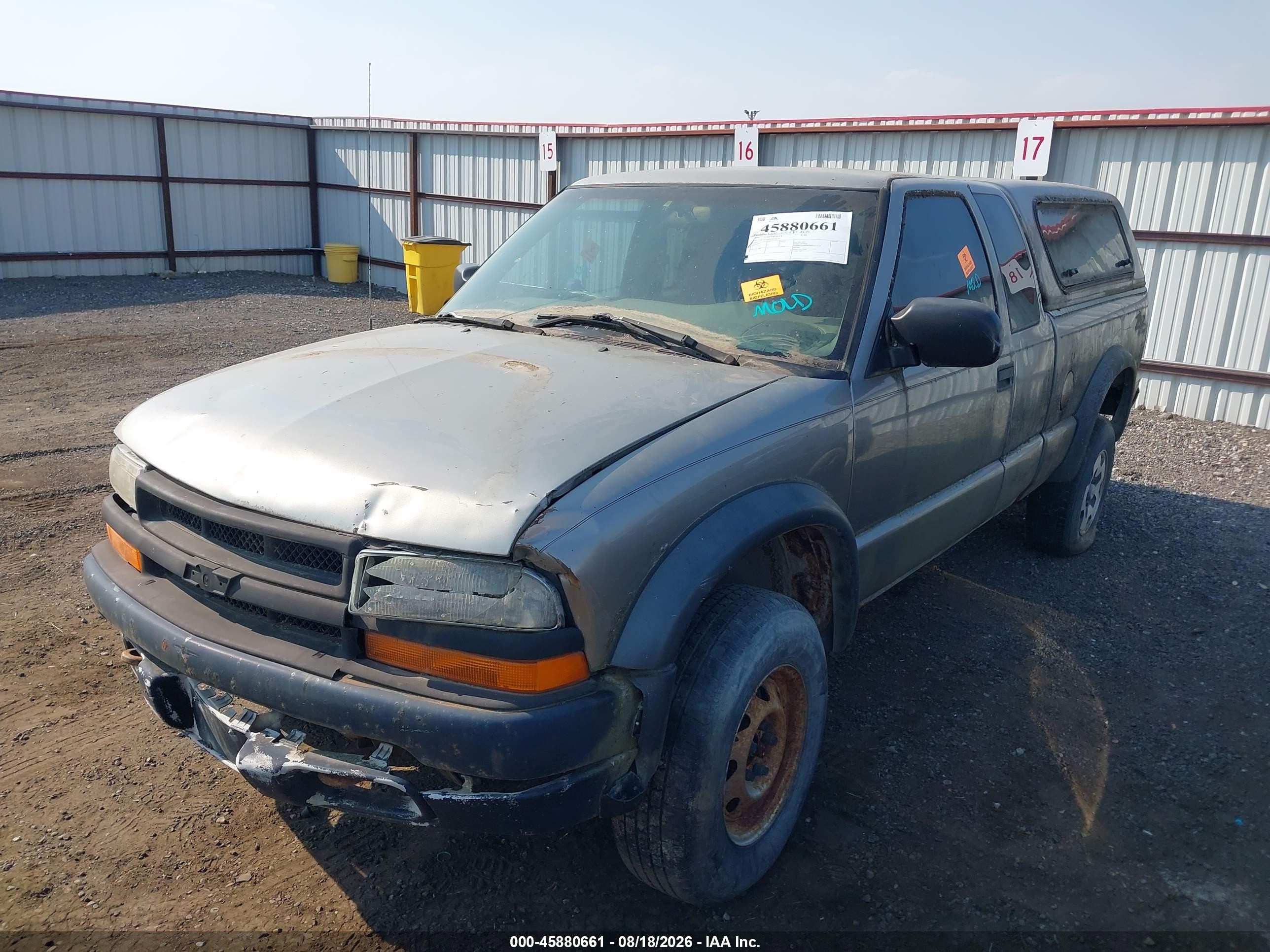 1999 Chevrolet S-10 Ls W/zr2 Бежевый vin: 1GCCT19W0X8154253