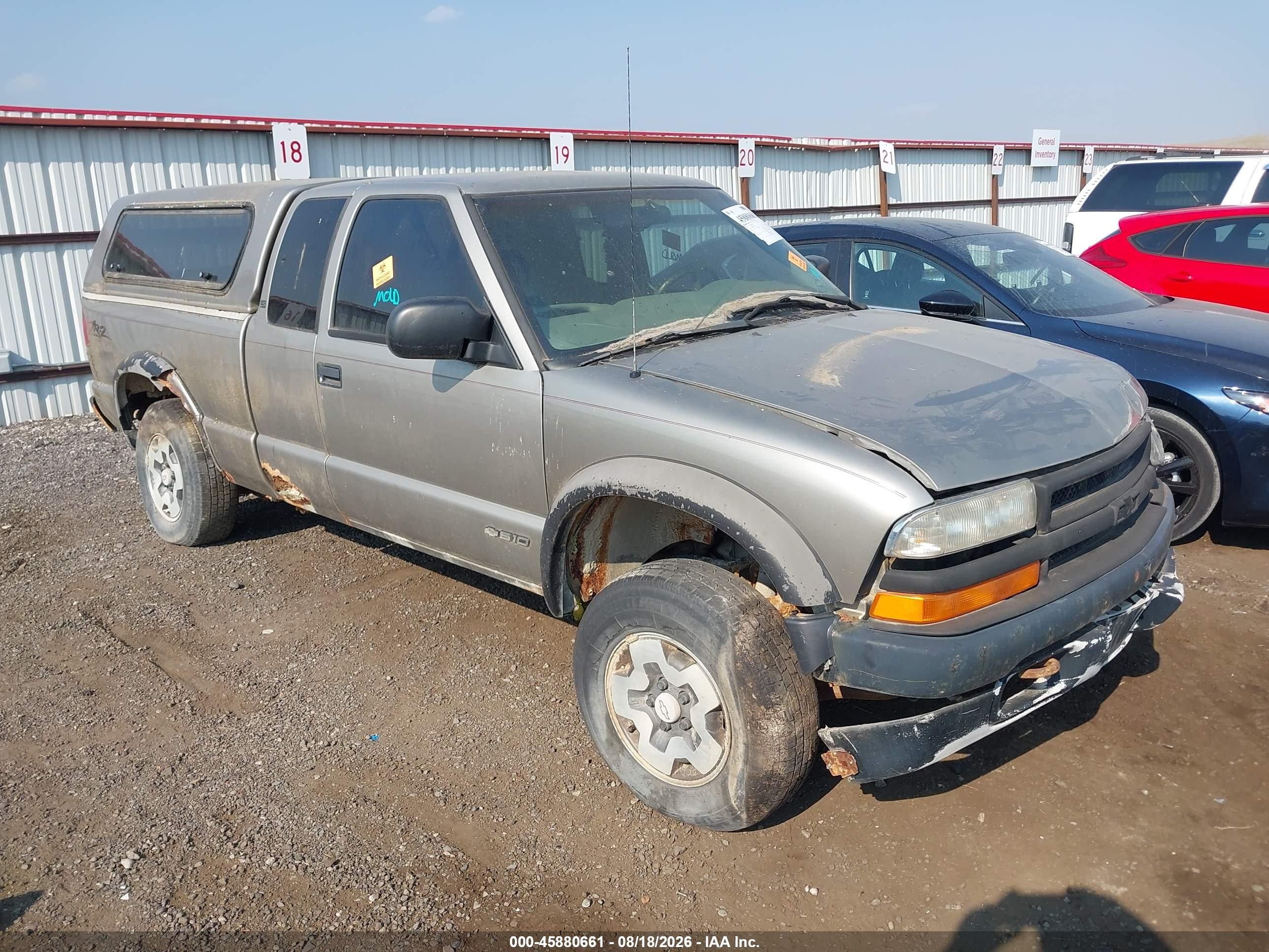 1999 Chevrolet S-10 Ls W/zr2 Beige vin: 1GCCT19W0X8154253