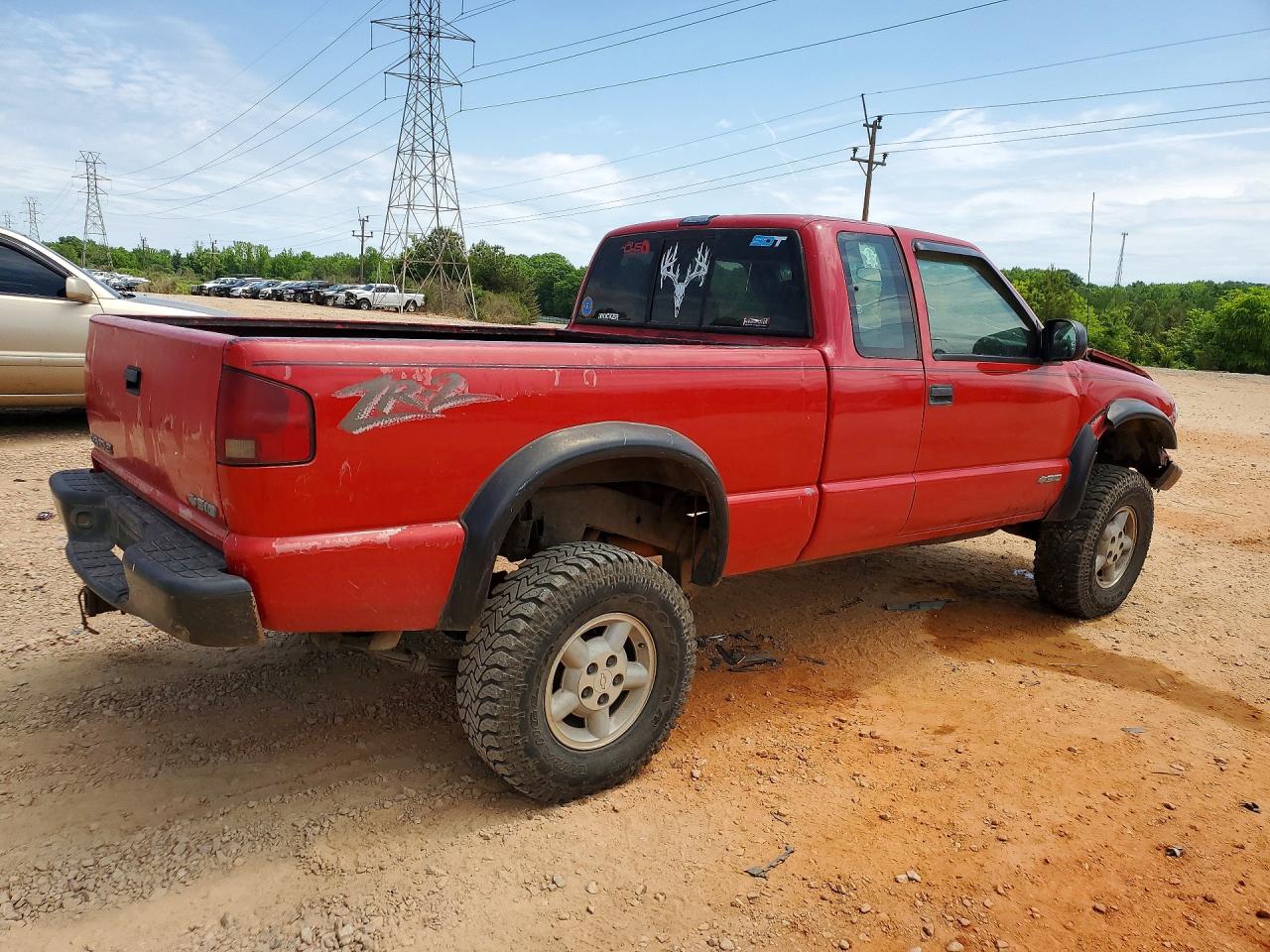 1999 Chevrolet S Truck S10 Red vin: 1GCCT19W0X8160523