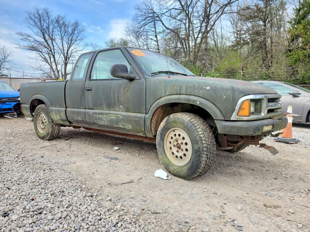 1996 Chevrolet S Truck S10 Green vin: 1GCCT19W1TK186755