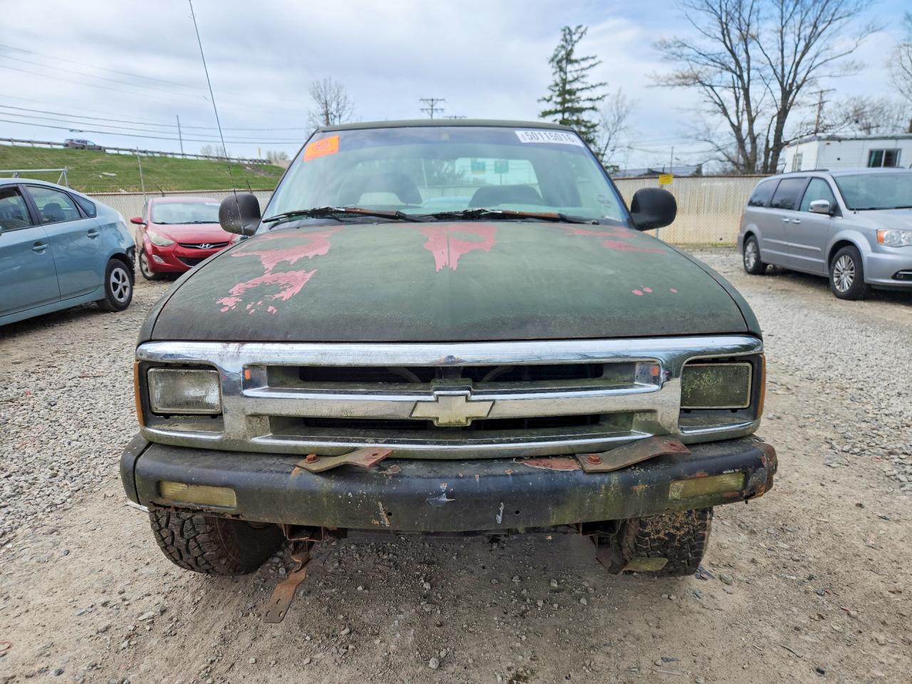 1996 Chevrolet S Truck S10 Green vin: 1GCCT19W1TK186755