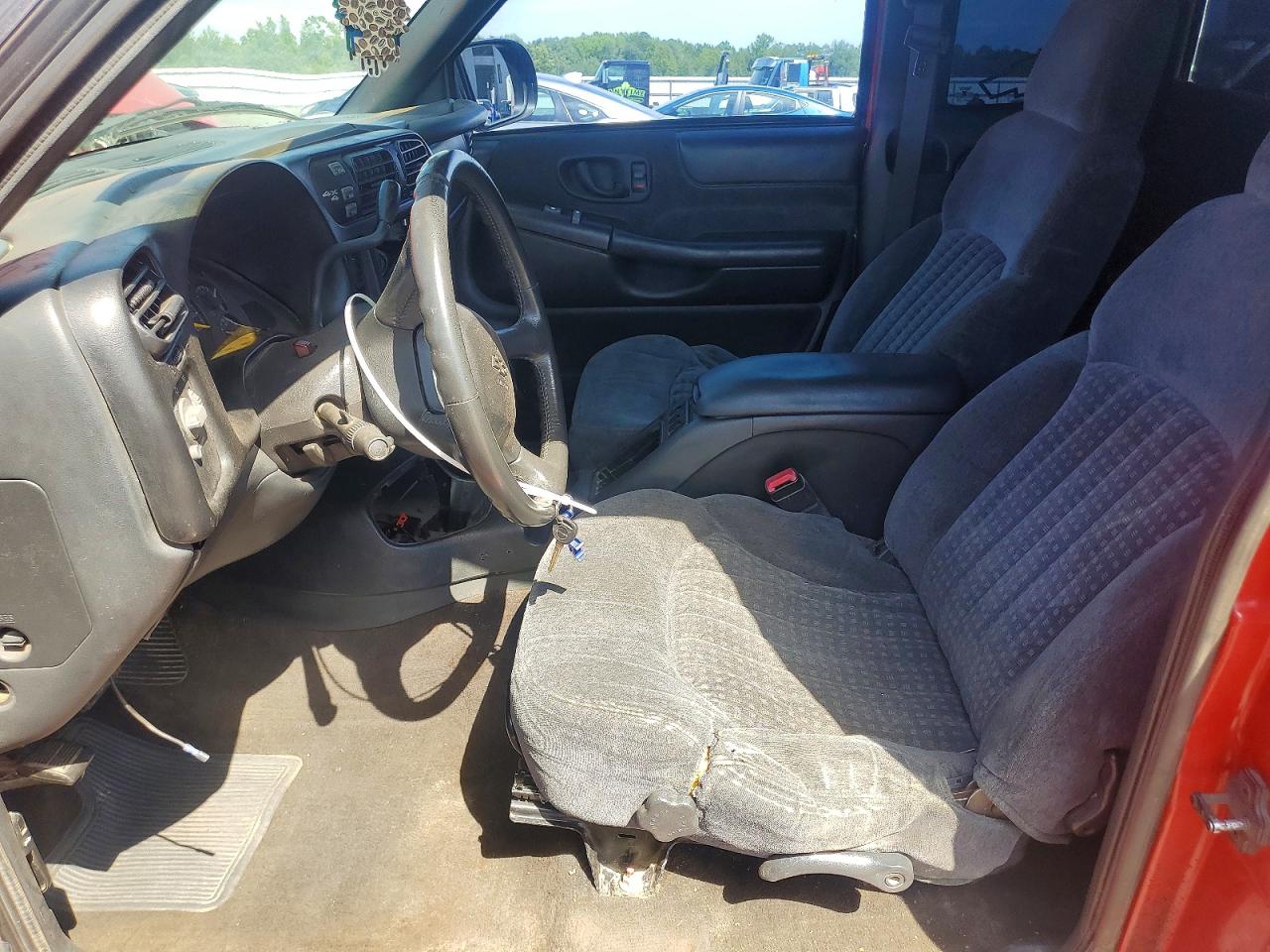 1999 Chevrolet S Truck S10 Red vin: 1GCCT19W4X8161920