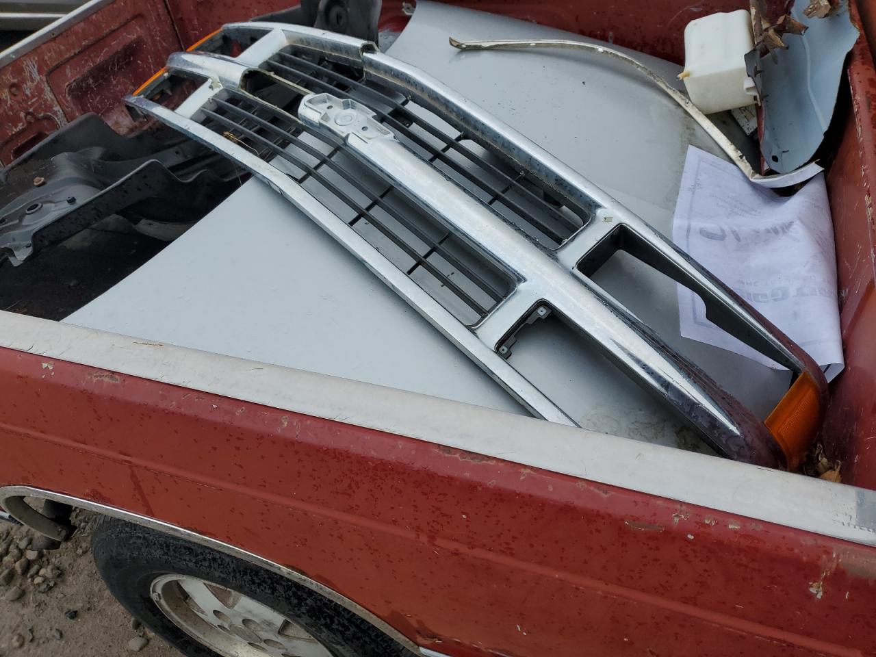 1991 Chevrolet S Truck S10 Red vin: 1GCCT19Z2M8113001
