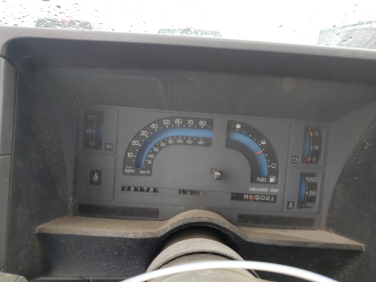 1991 Chevrolet S Truck S10 Red vin: 1GCCT19Z2M8113001
