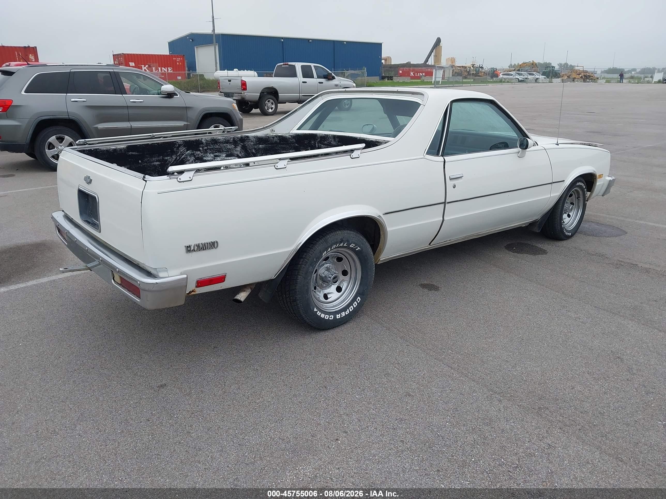 1984 Chevrolet El Camino   White vin: 1GCCW8098ER131902