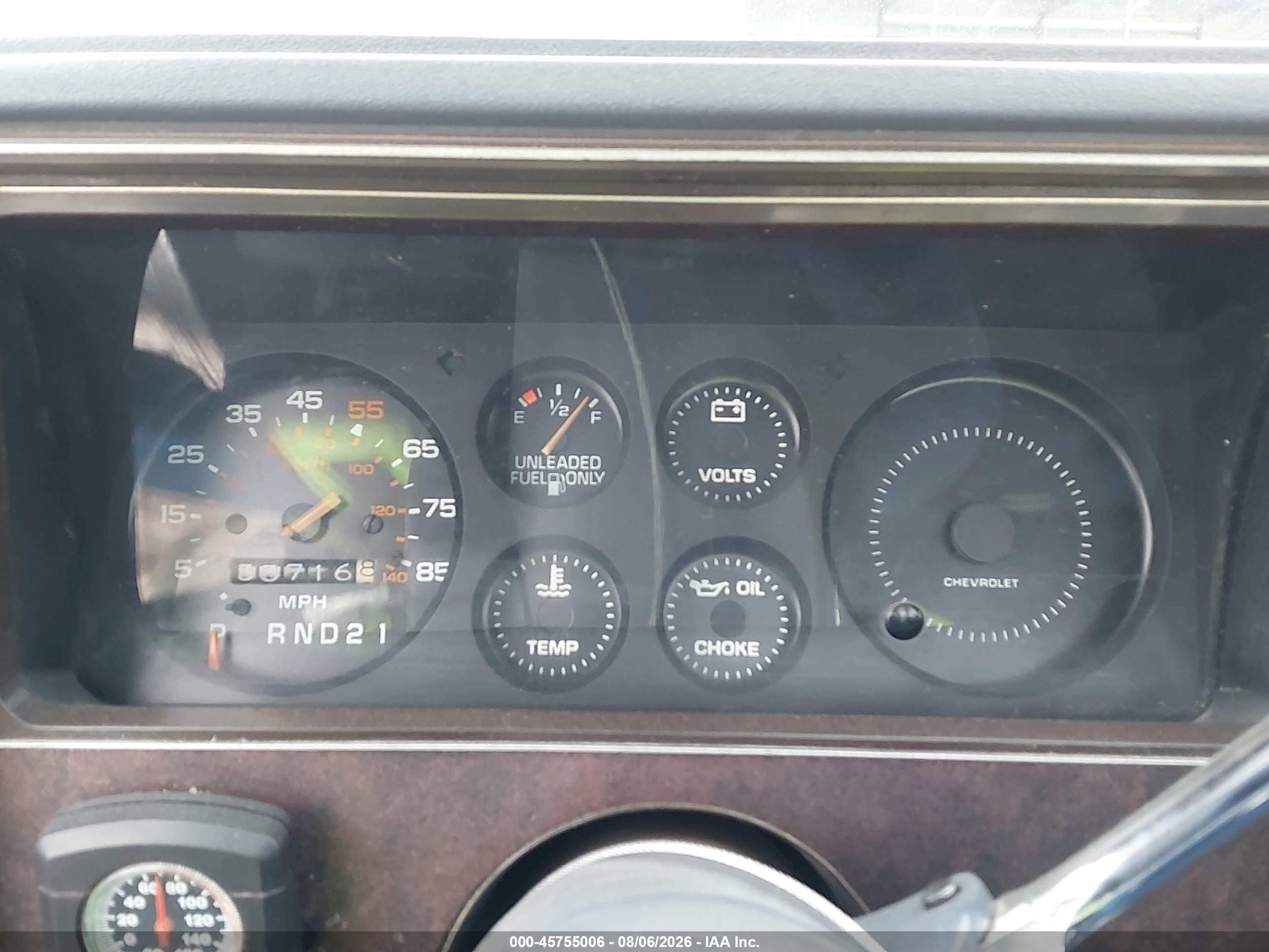 1984 Chevrolet El Camino   White vin: 1GCCW8098ER131902
