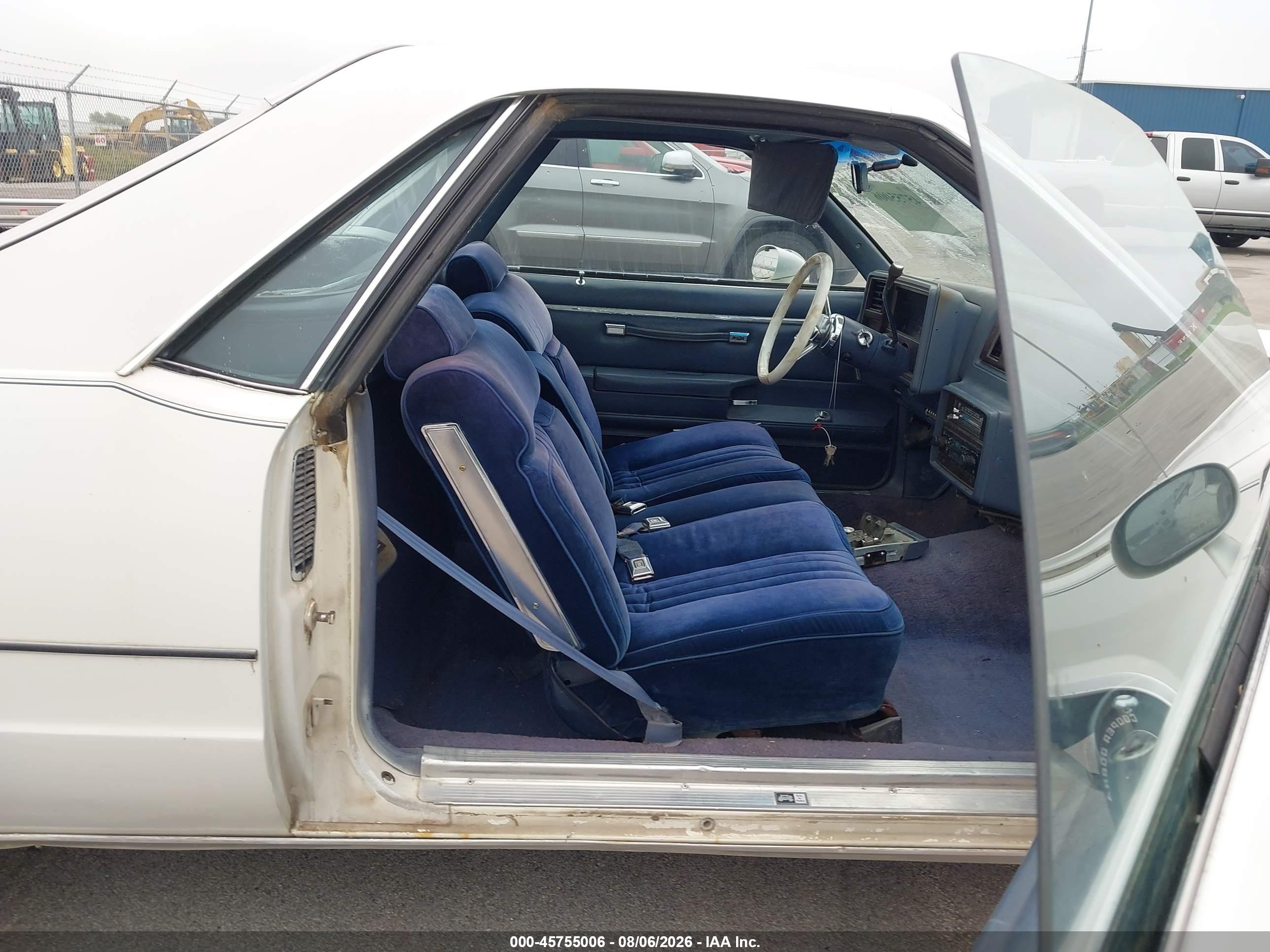 1984 Chevrolet El Camino   White vin: 1GCCW8098ER131902