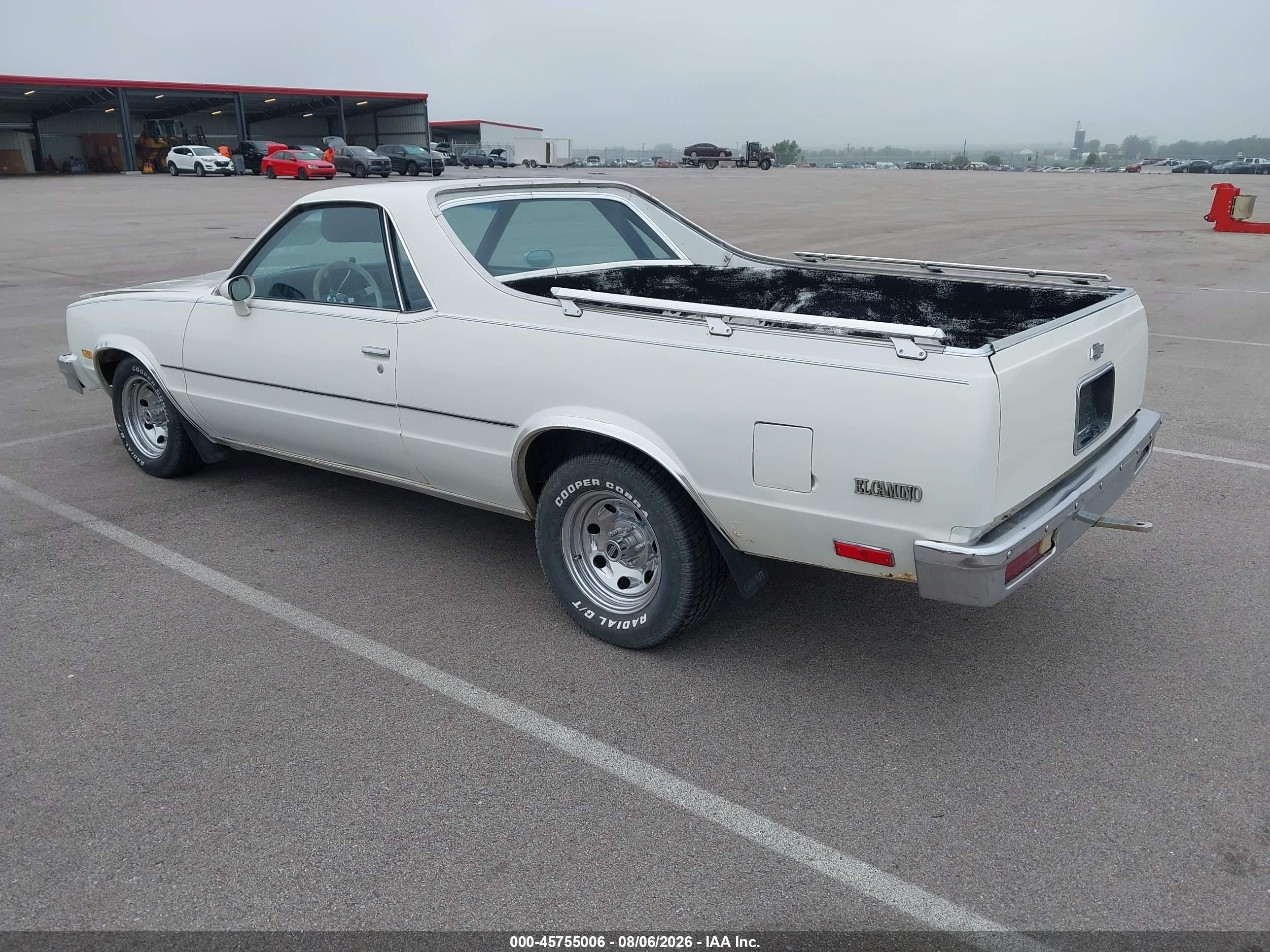 1984 Chevrolet El Camino   White vin: 1GCCW8098ER131902
