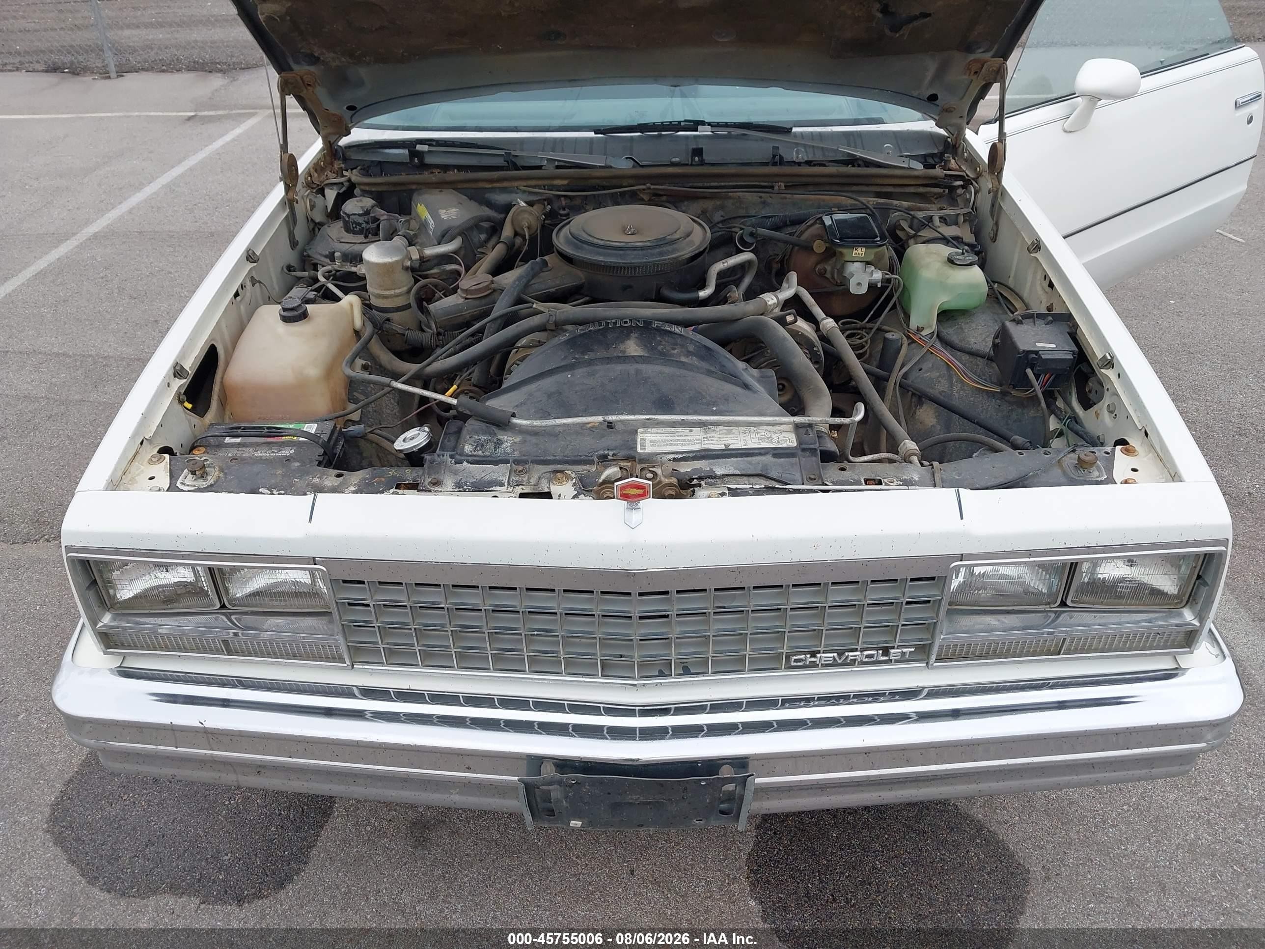 1984 Chevrolet El Camino   White vin: 1GCCW8098ER131902
