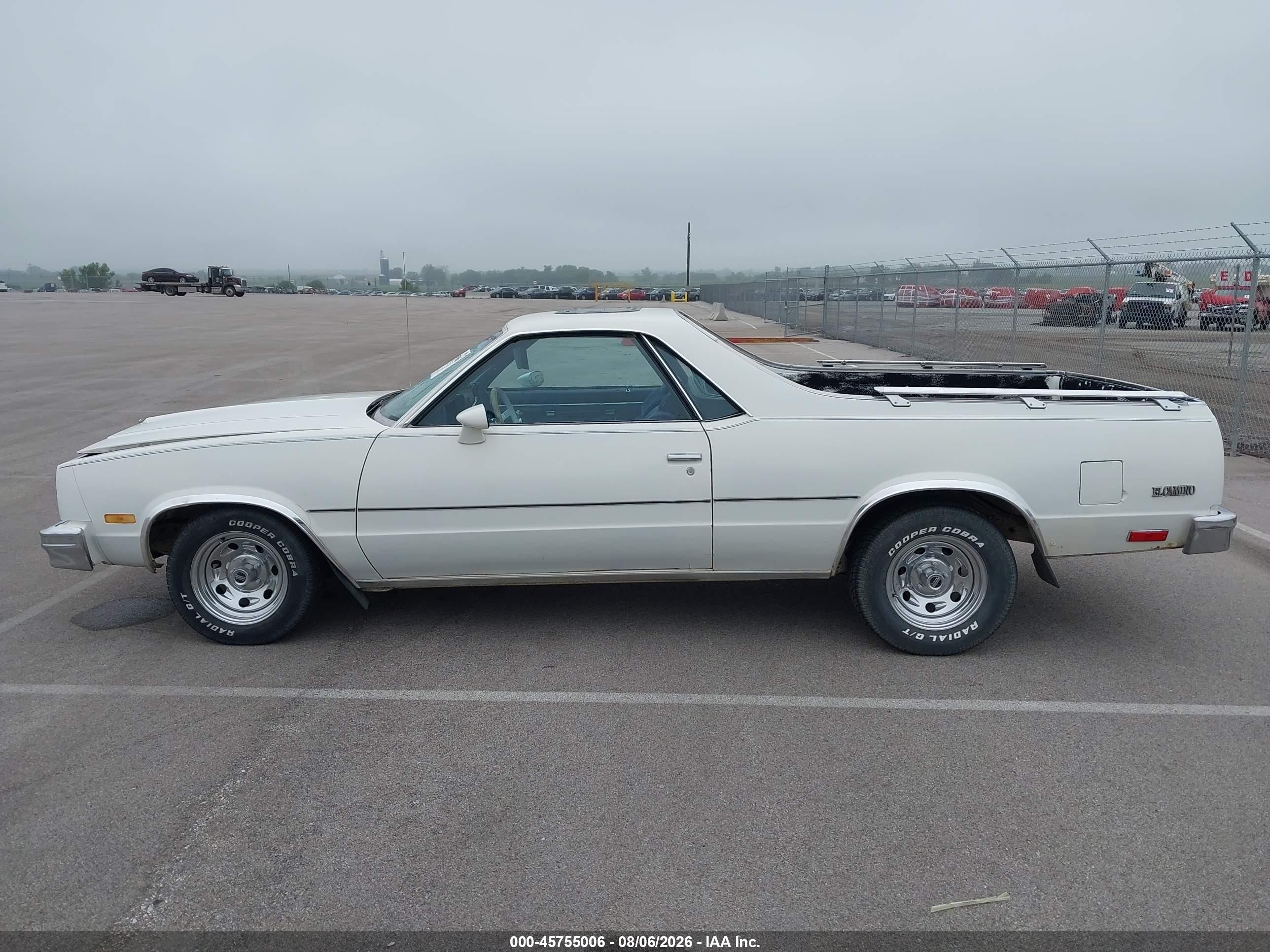 1984 Chevrolet El Camino   White vin: 1GCCW8098ER131902