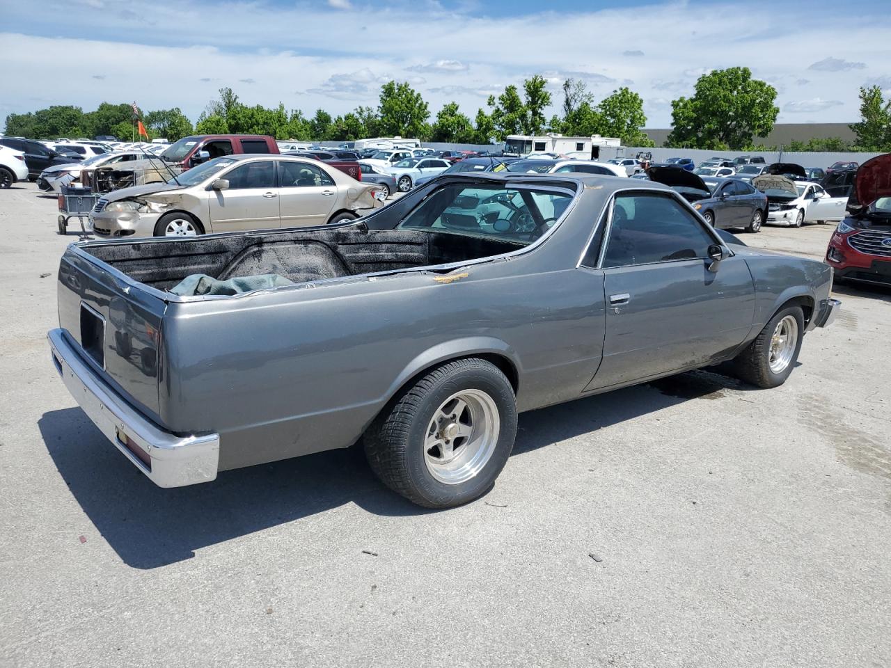 1981 Chevrolet El Camino Gray vin: 1GCCW80H0BD424838