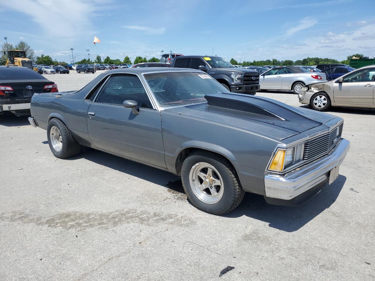 1981 Chevrolet El Camino Gray vin: 1GCCW80H0BD424838