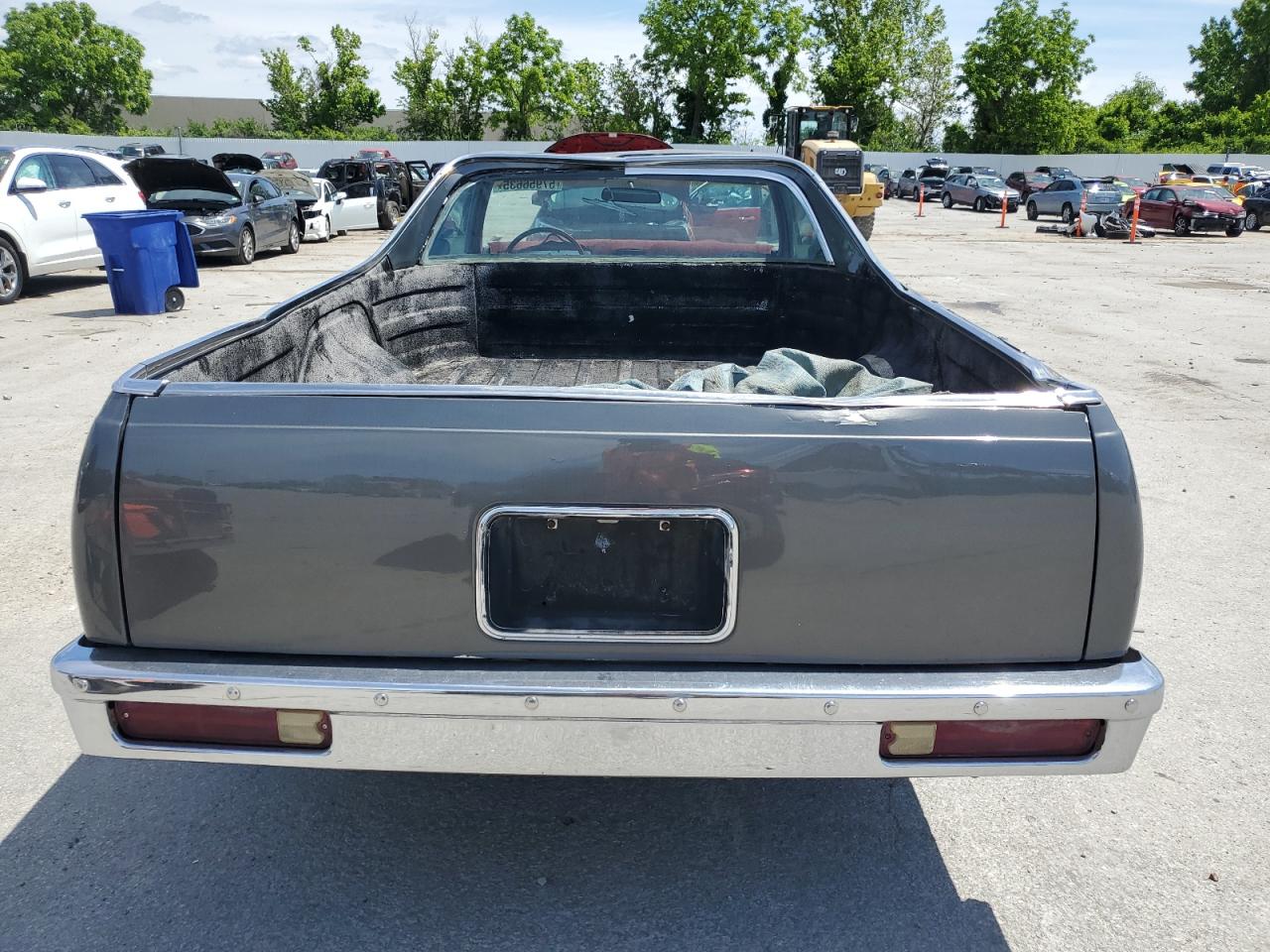 1981 Chevrolet El Camino Gray vin: 1GCCW80H0BD424838