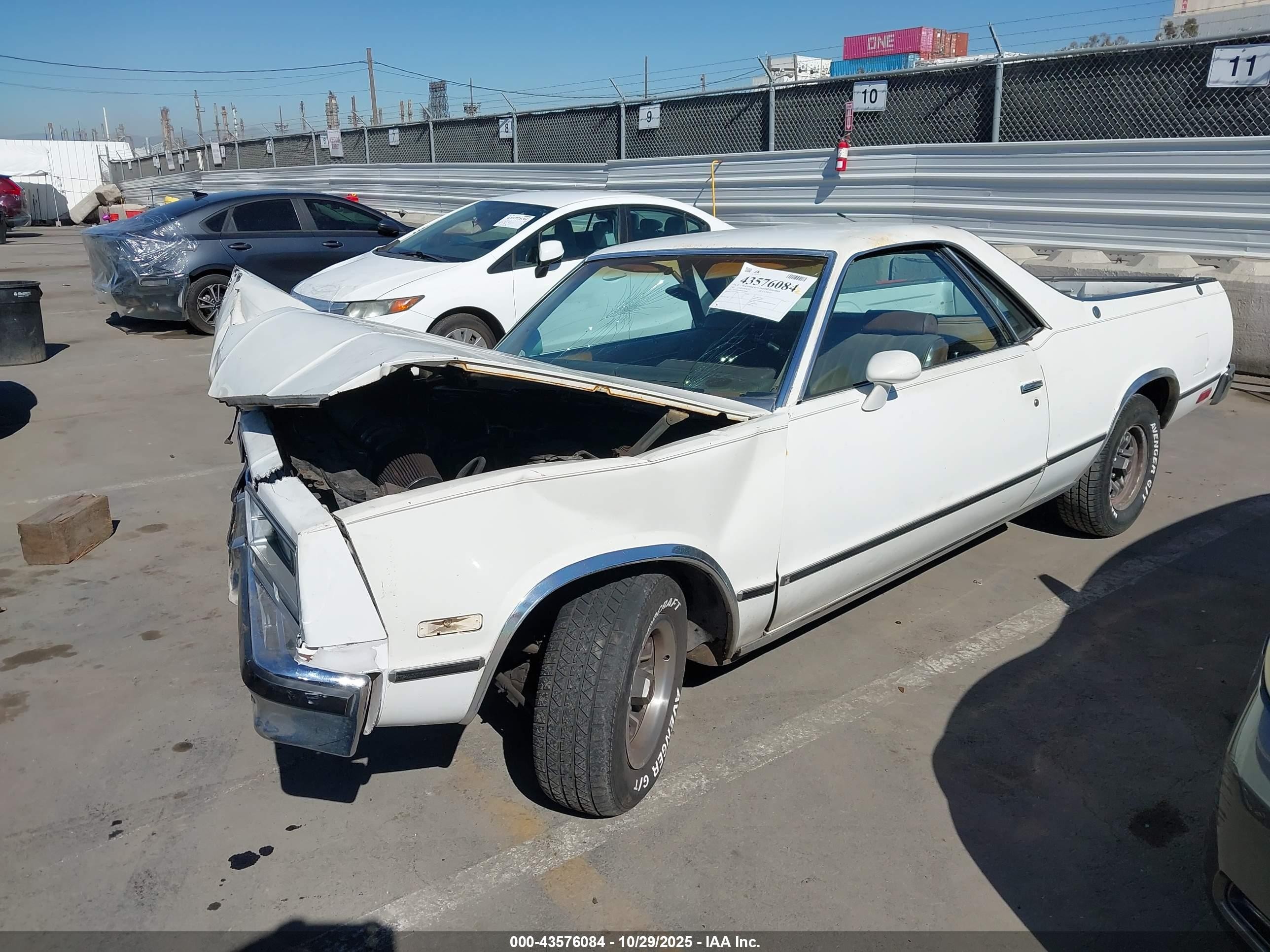 1982 Chevrolet El Camino   White vin: 1GCCW80H0CR170469