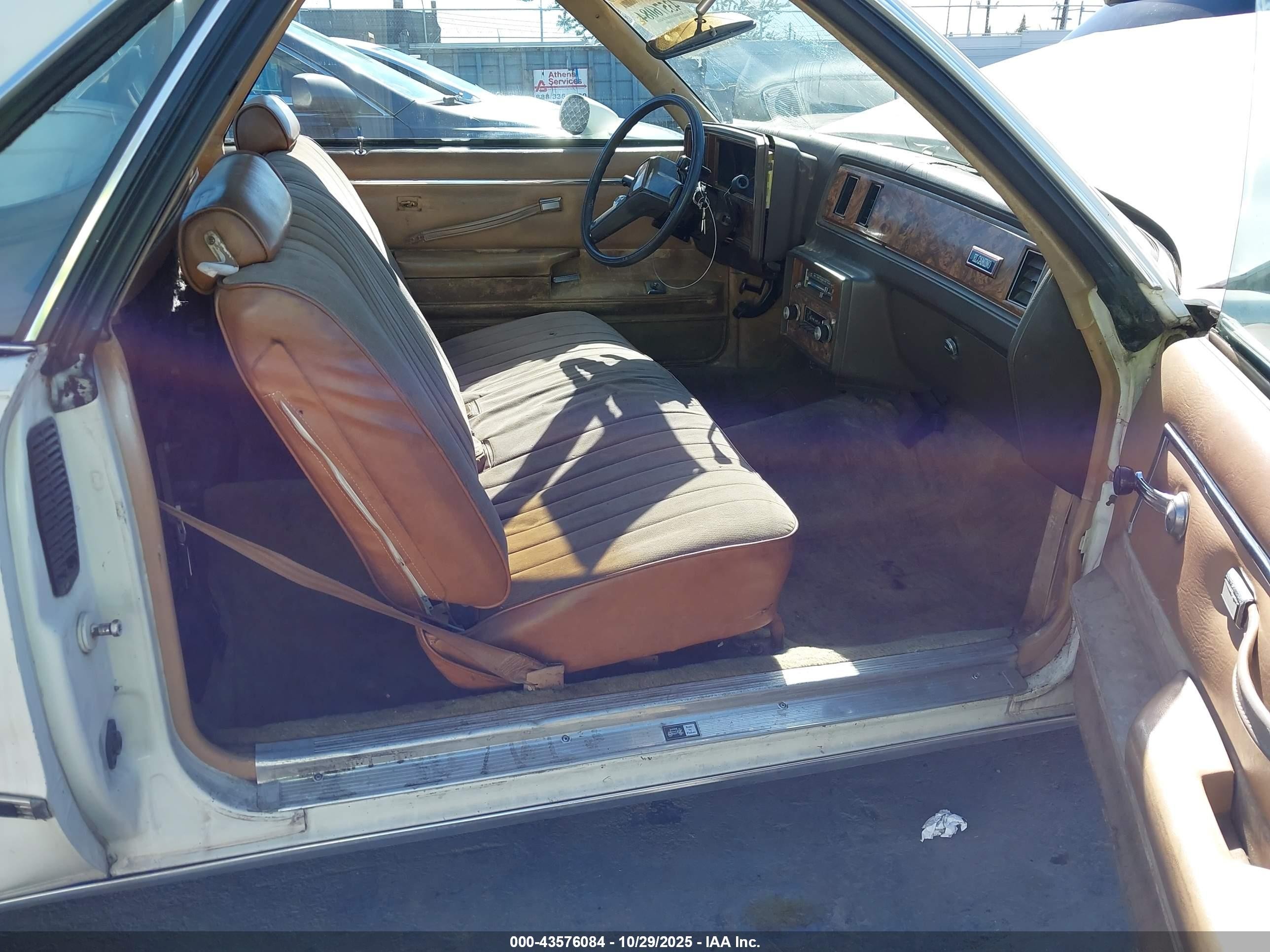 1982 Chevrolet El Camino   White vin: 1GCCW80H0CR170469