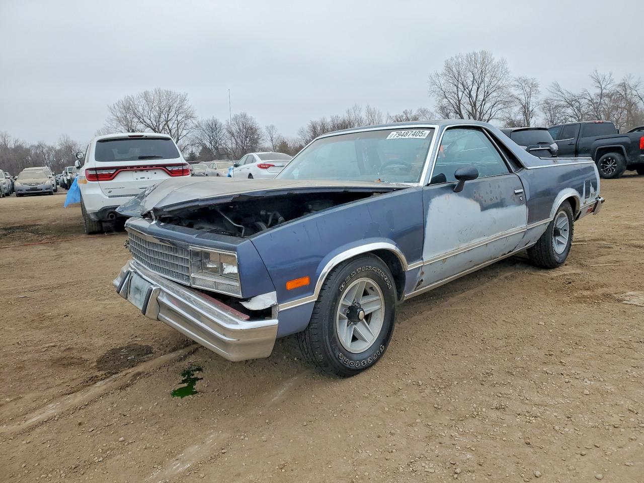 1983 Chevrolet El Camino Серый vin: 1GCCW80H2DR195164