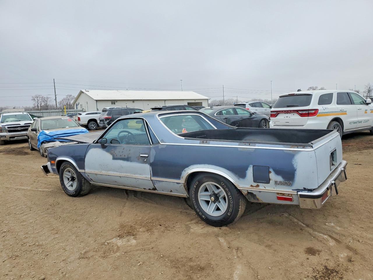 1983 Chevrolet El Camino Gray vin: 1GCCW80H2DR195164