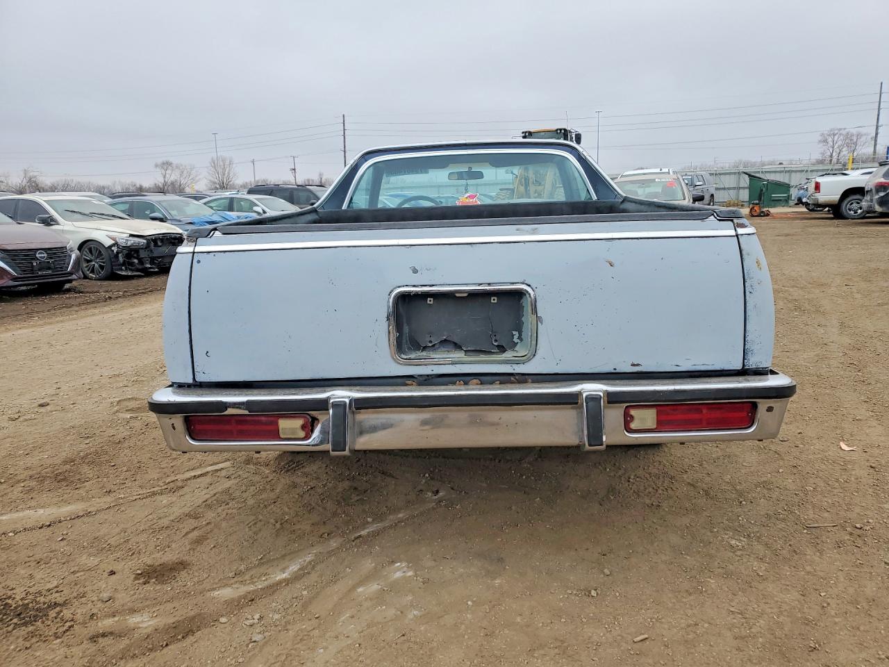 1983 Chevrolet El Camino Gray vin: 1GCCW80H2DR195164