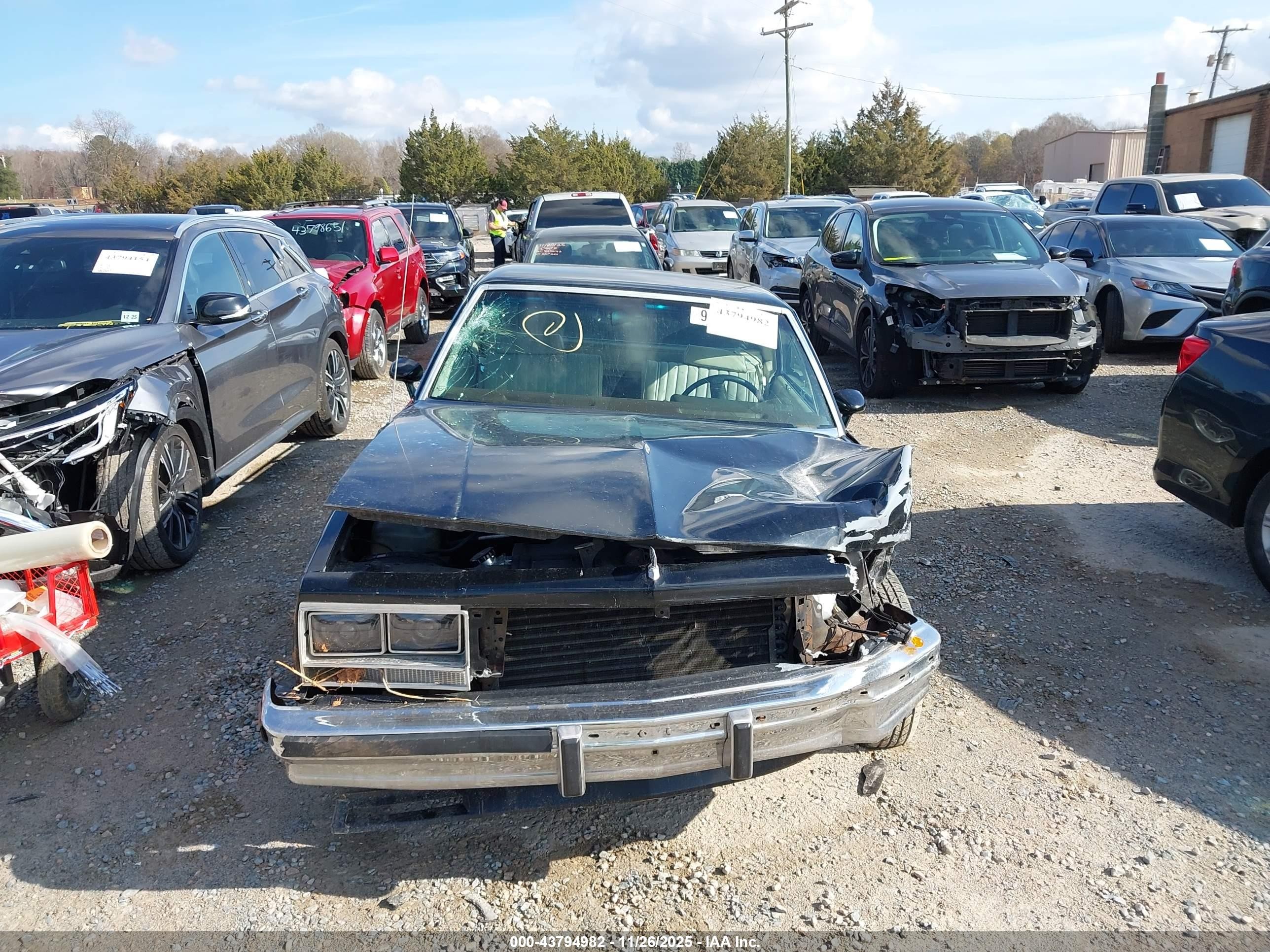 1983 Chevrolet El Camino   Черный vin: 1GCCW80H3DR107948