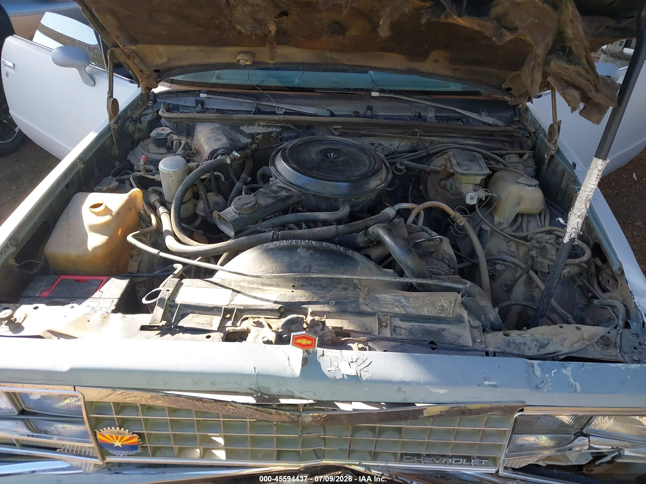 1983 Chevrolet El Camino   Серый vin: 1GCCW80H4DR132101
