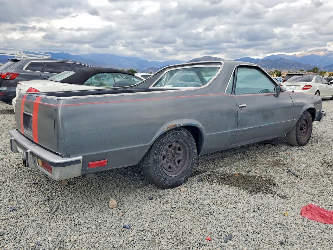 1983 Chevrolet El Camino Gray vin: 1GCCW80H4DR207489